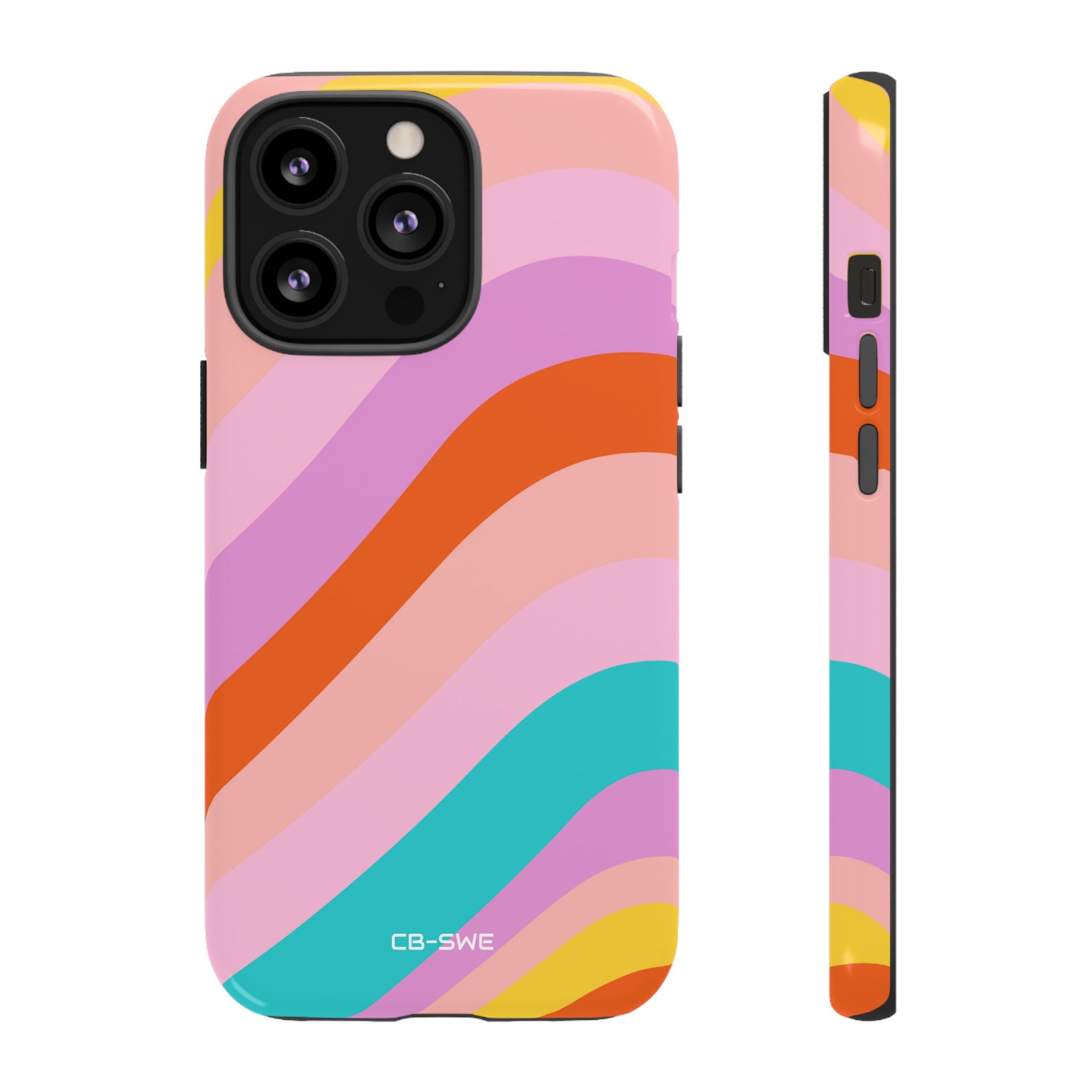 Fluid Color Waves - iPhone Case