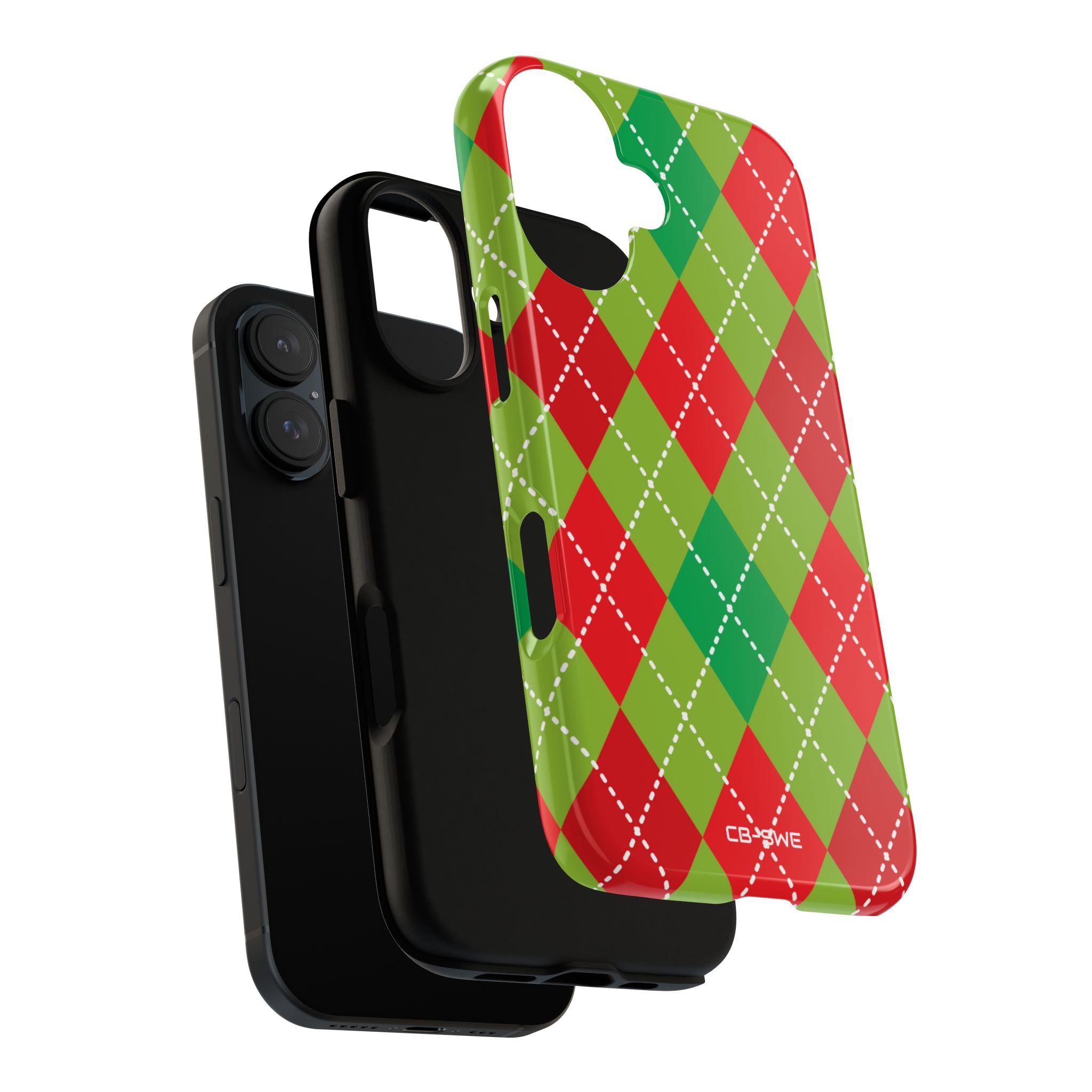 Diamond Shapes Dance - iPhone Case