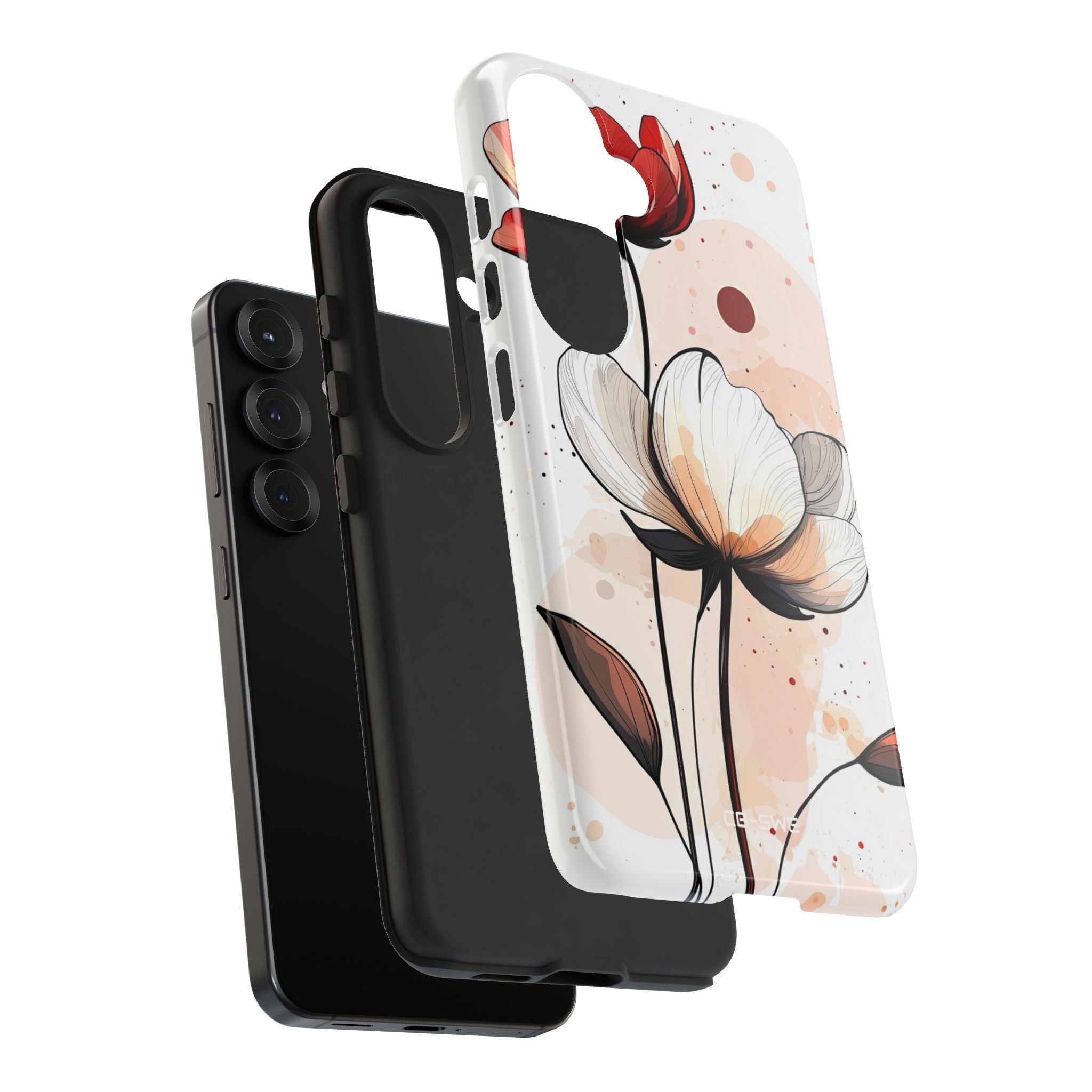 Vibrant Floral Elegance - Samsung Case