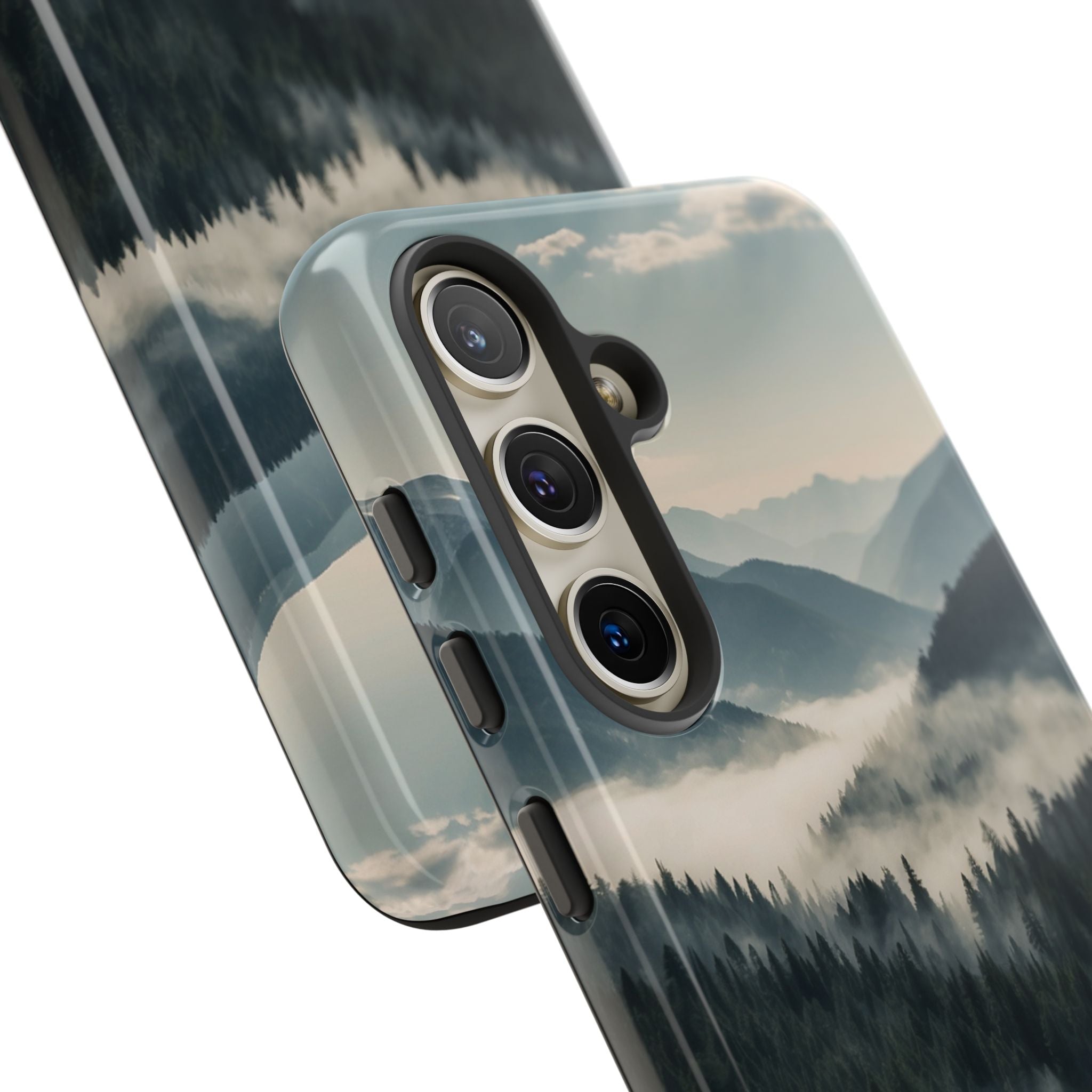 Misty Forest Embrace - Samsung Case