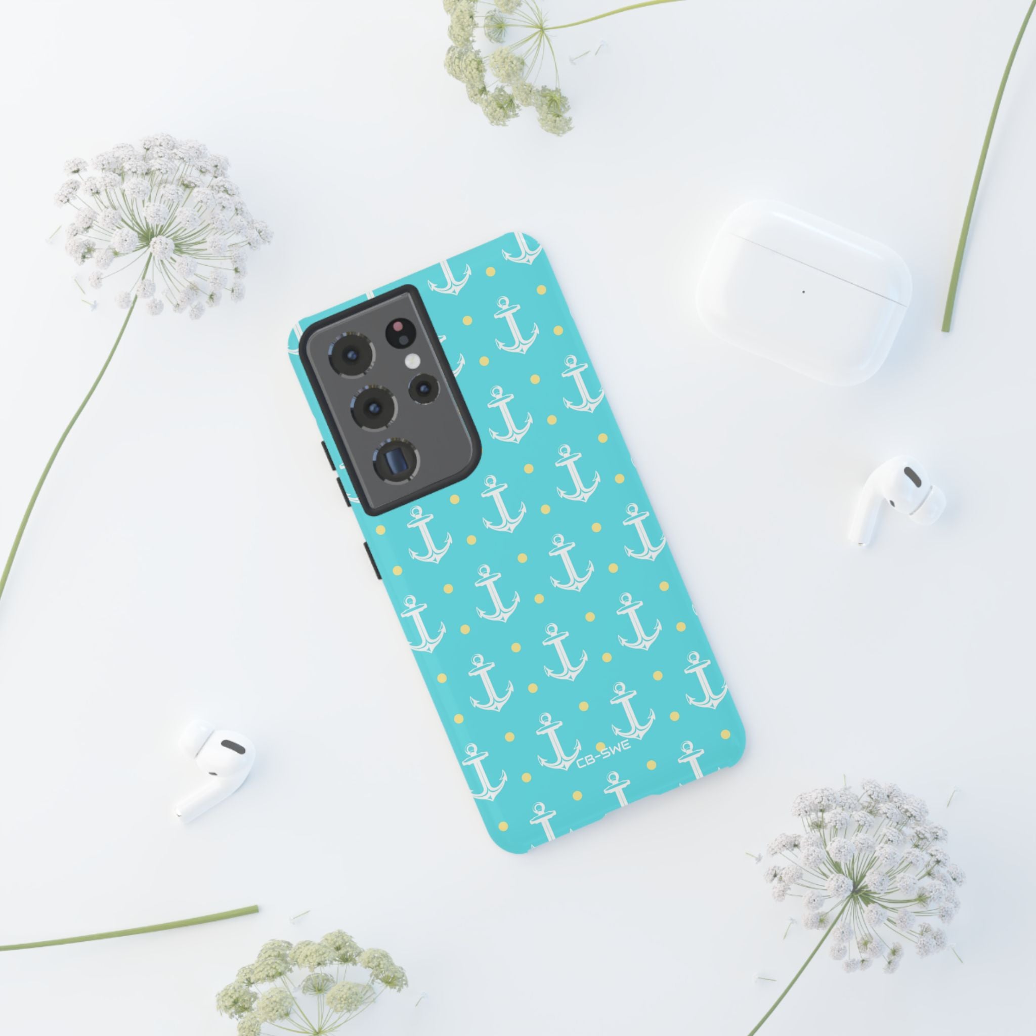 Nautical Anchors & Dots - Samsung Case