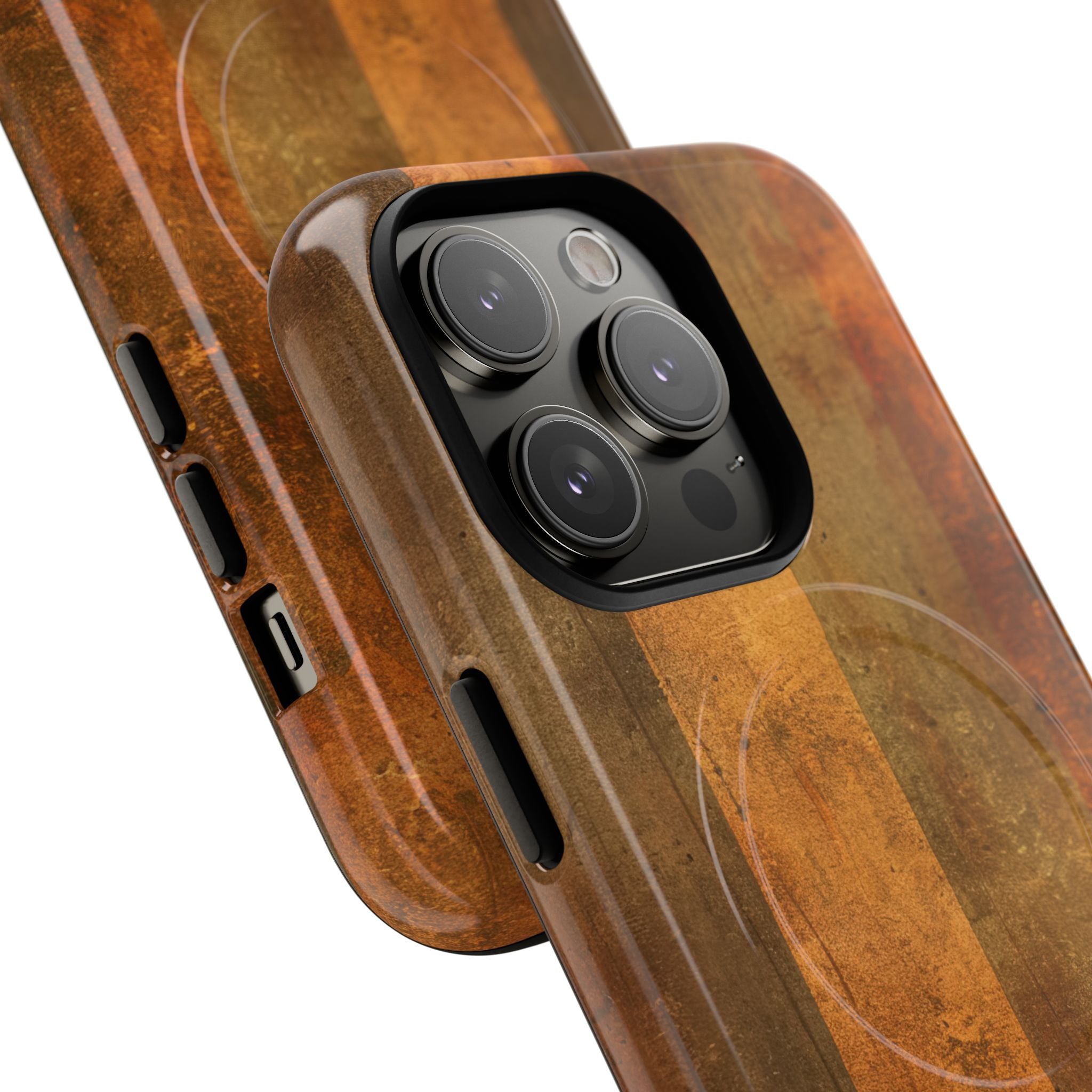 Rustic Striped Texture iPhone 14 - Tough+