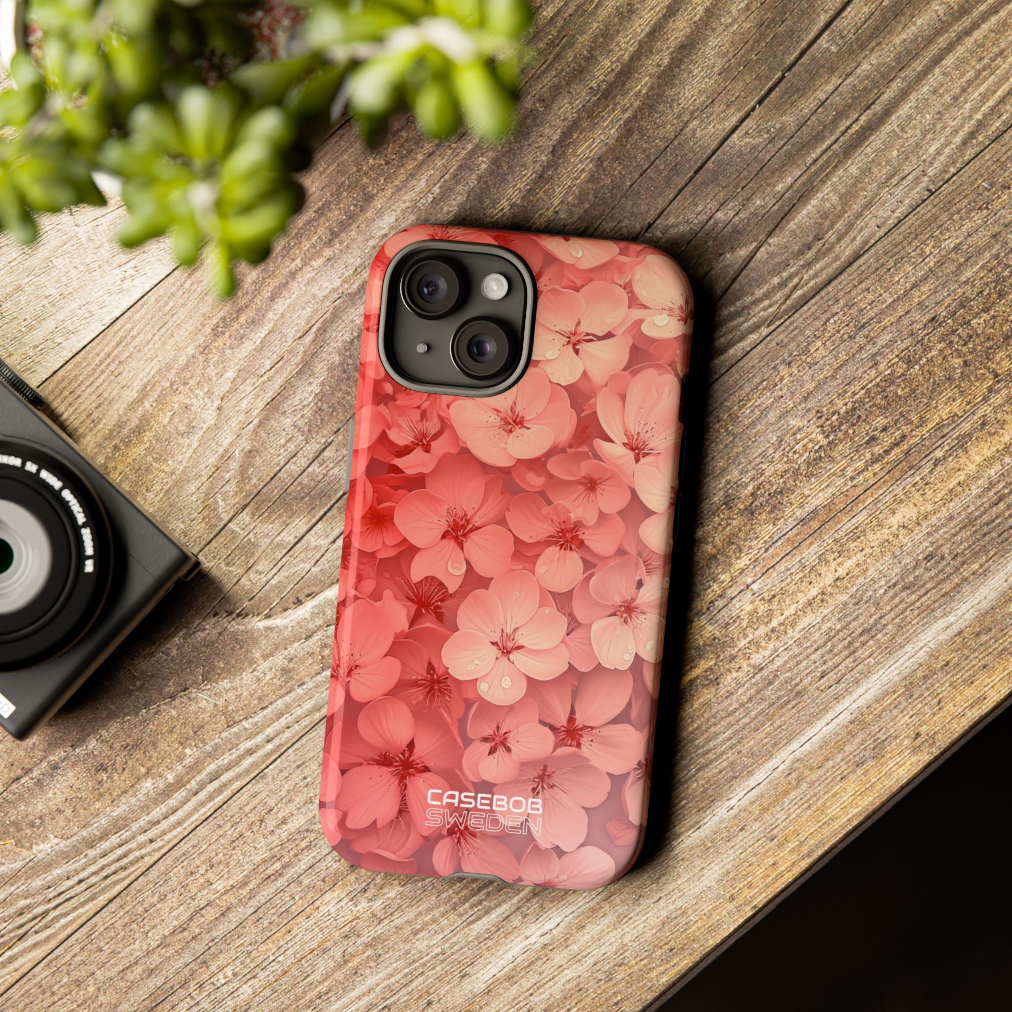 Blush Garden Bloom iPhone 15 - Tough