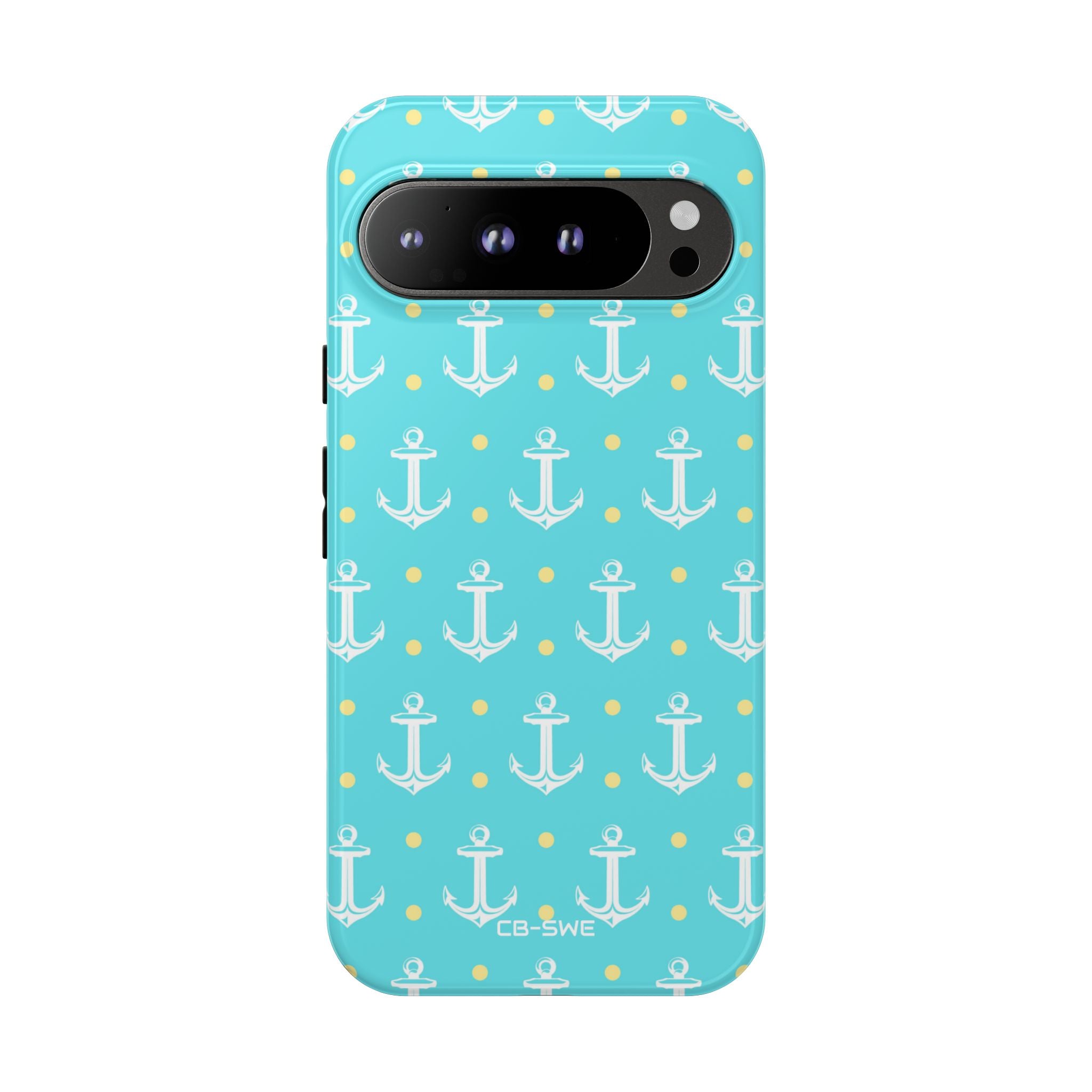 Nautical Anchors & Dots - Google Pixel Case