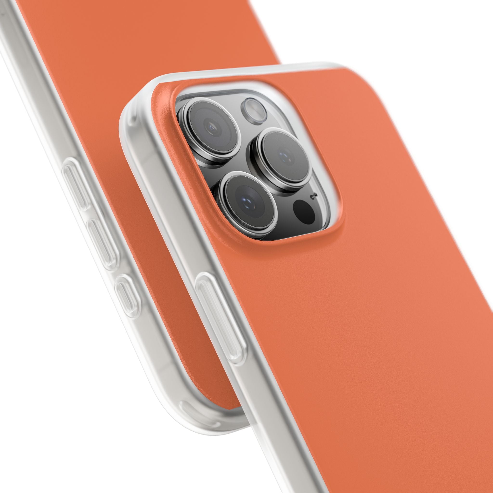 Coral Orange iPhone 16 - Flexi
