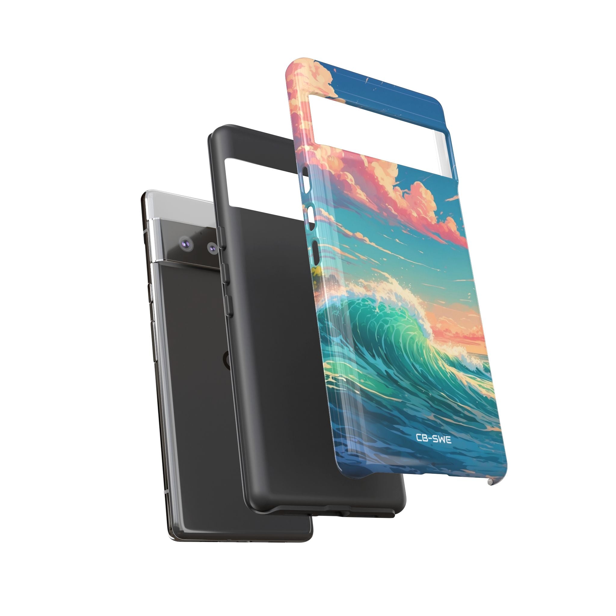 Waves Embrace Sunlight - Google Pixel Case