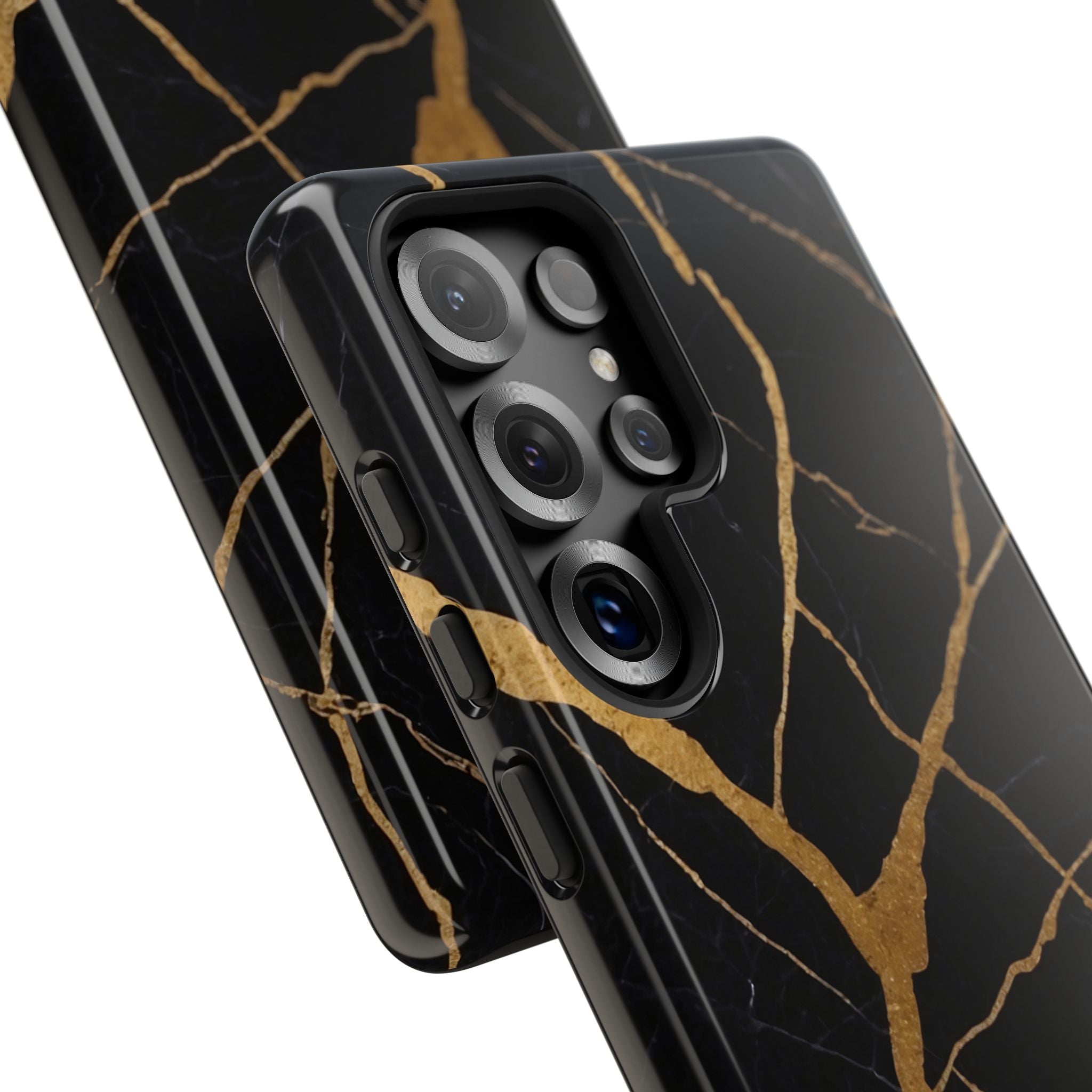 Golden Veins Twist - Samsung Case