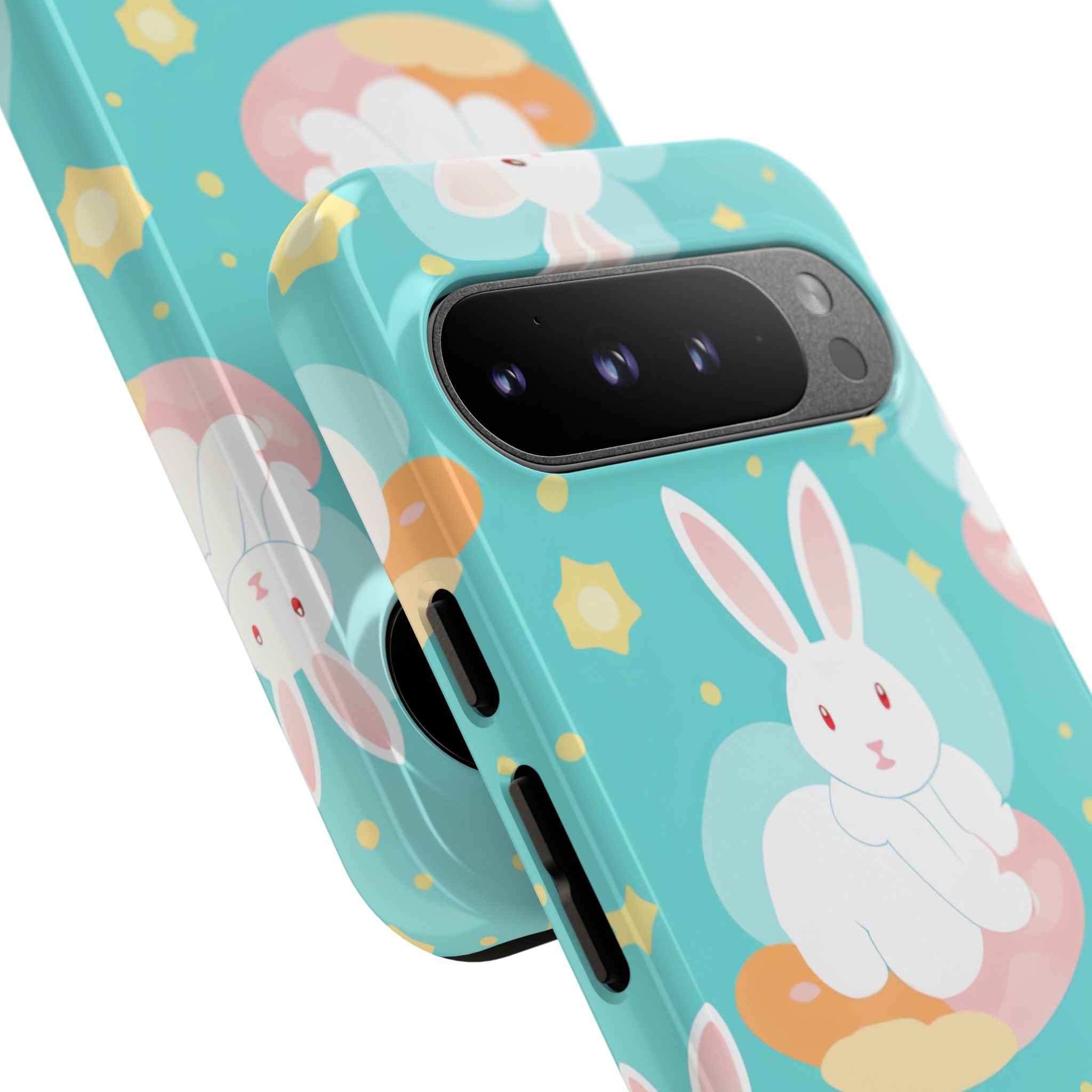 Bunnies Float Dreamily - Google Pixel Case