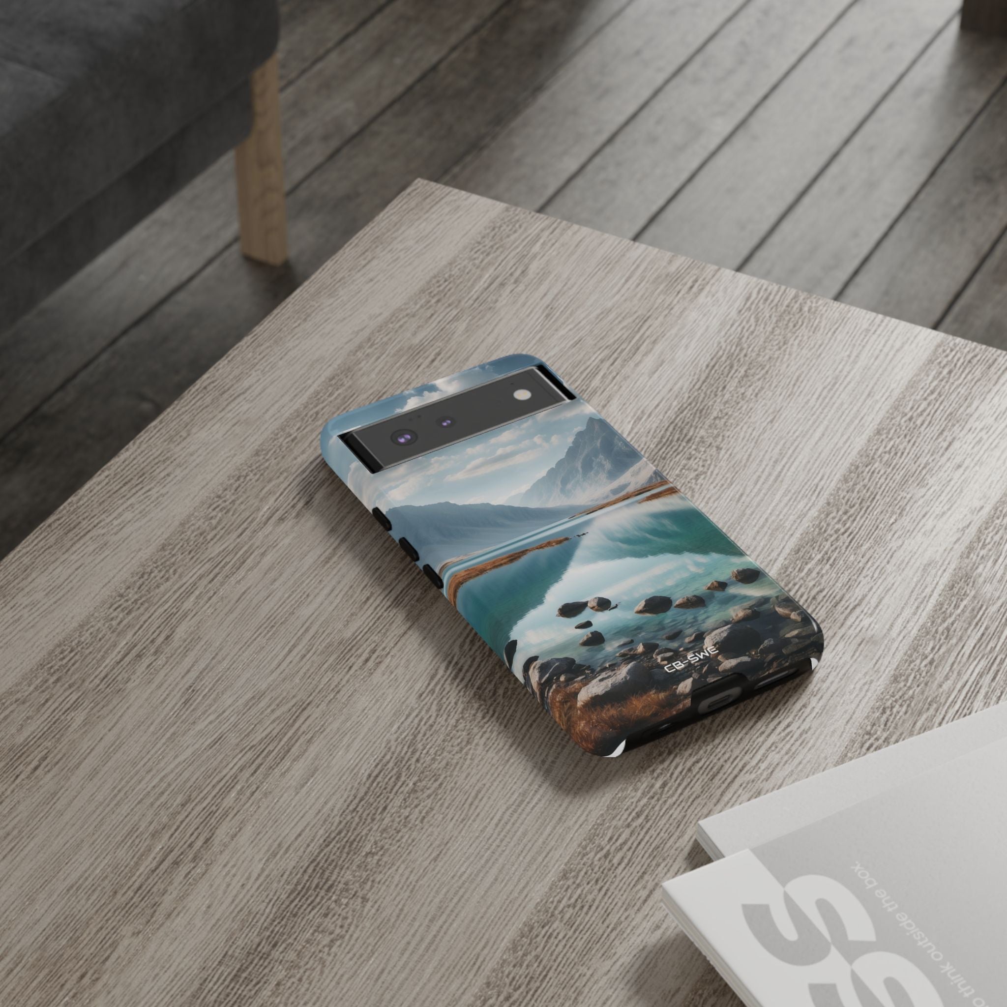 Mountain Reflections Swim - Google Pixel Case