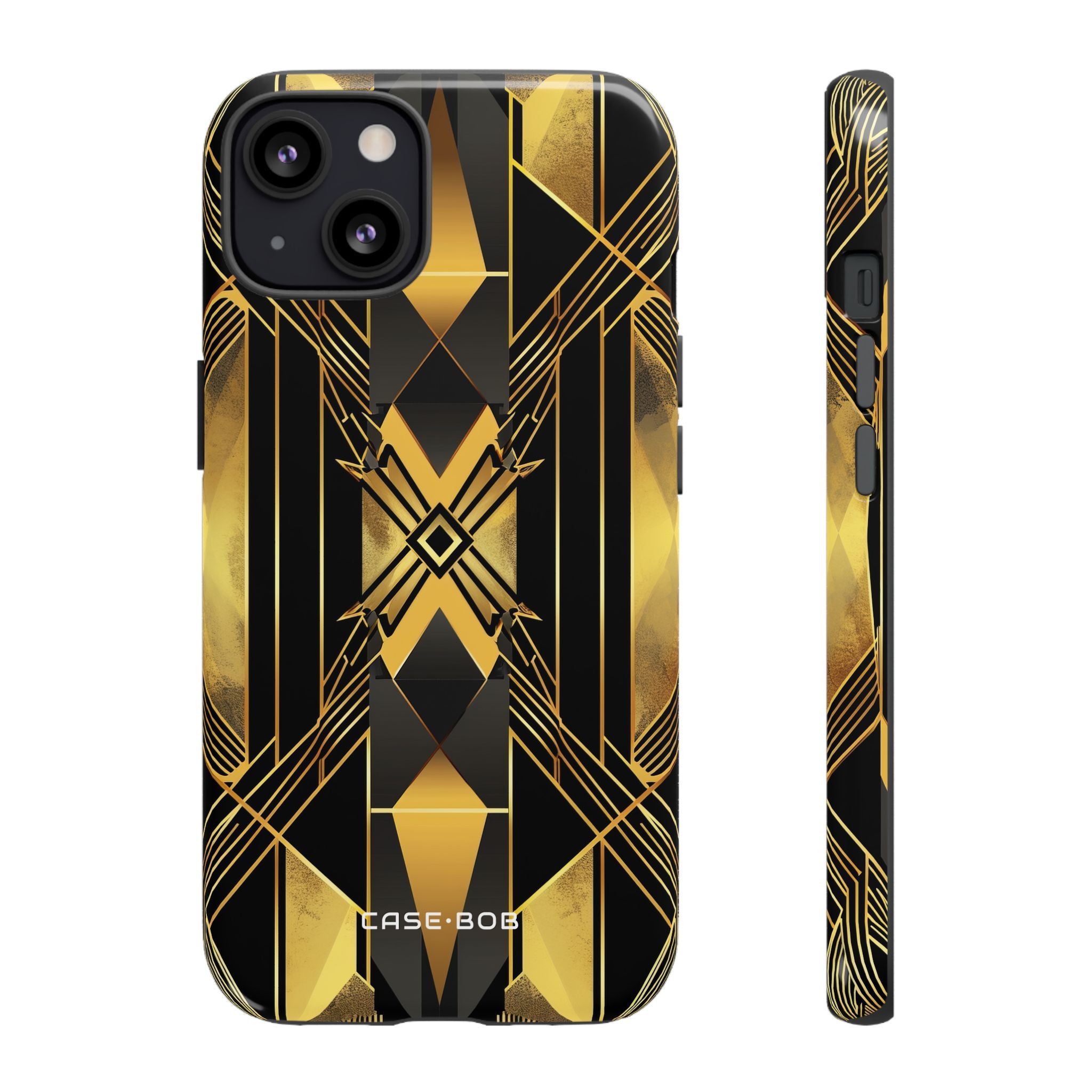 Golden Diamond Radiance iPhone 13 Case - Tough