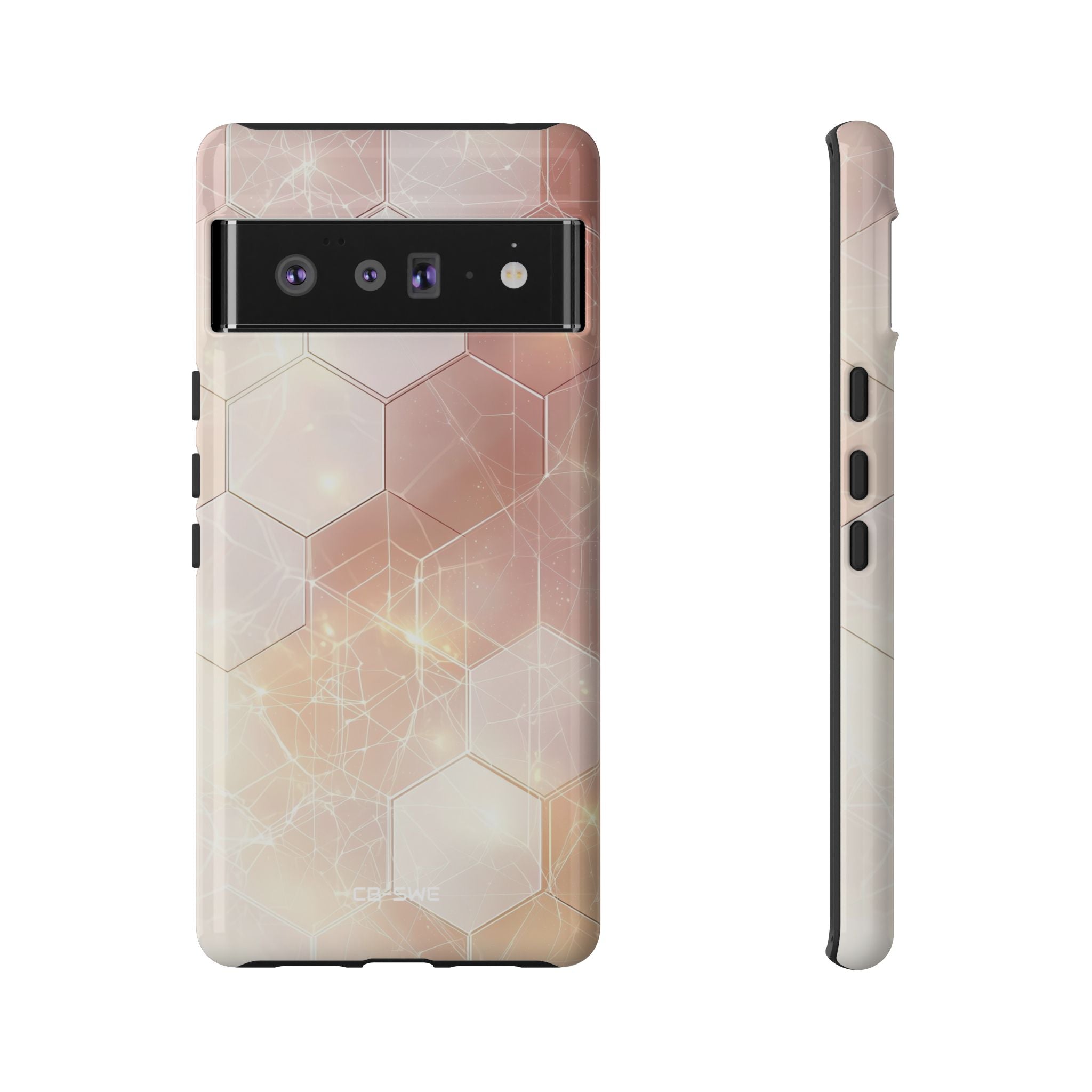 Hexagons Reflect Light - Google Pixel Case