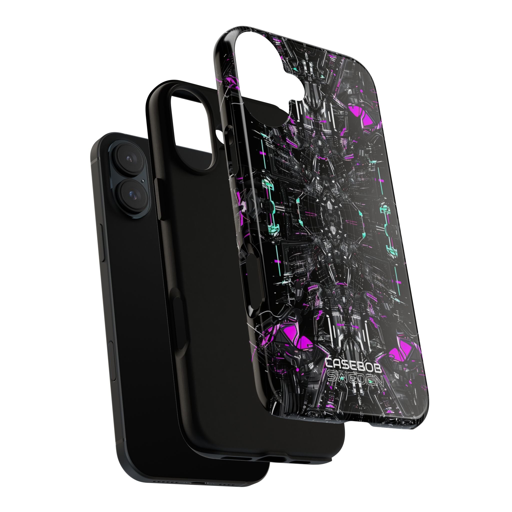Cybernetic Neon Nexus iPhone 16 - Tough