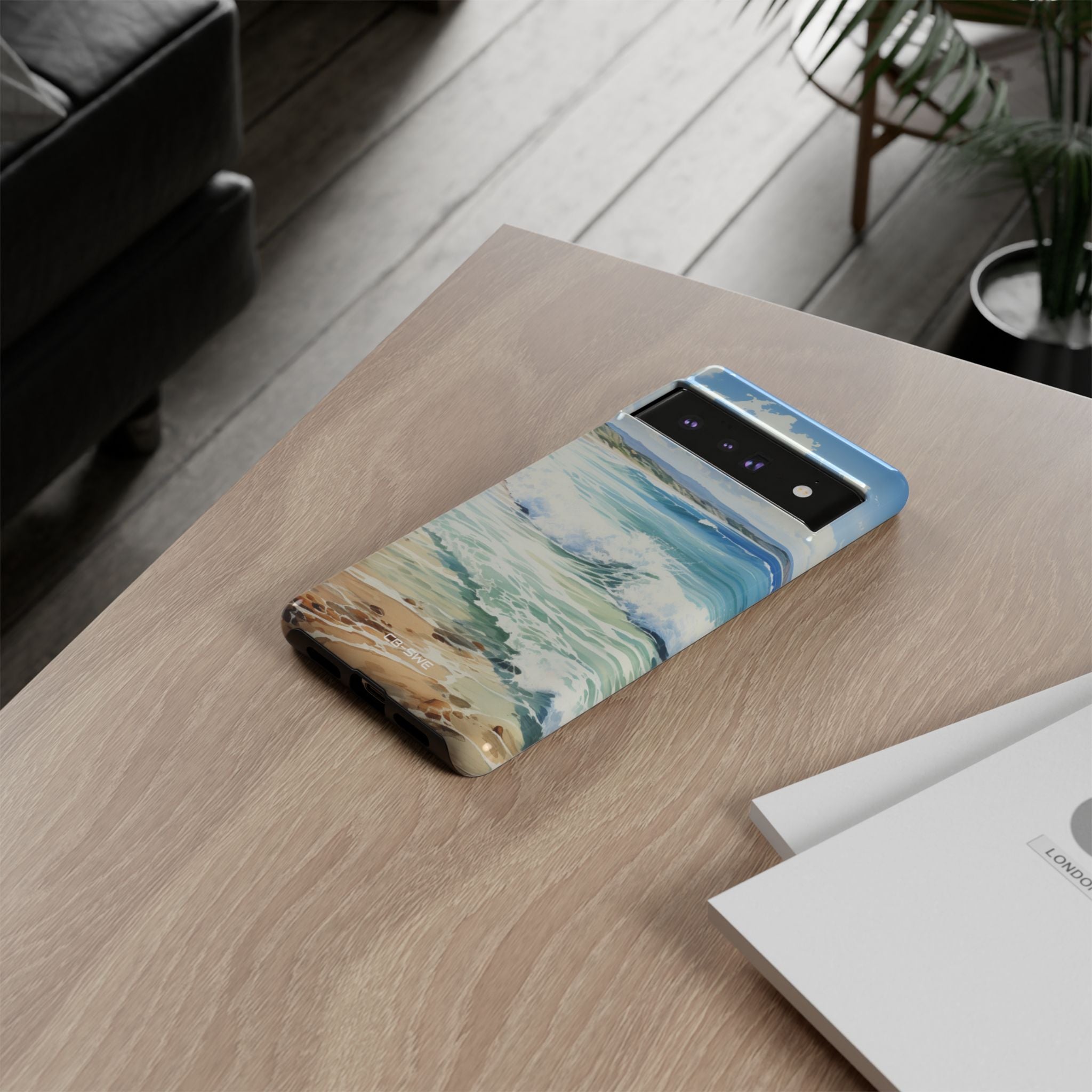 Serene Coastal Watercolors - Google Pixel Case