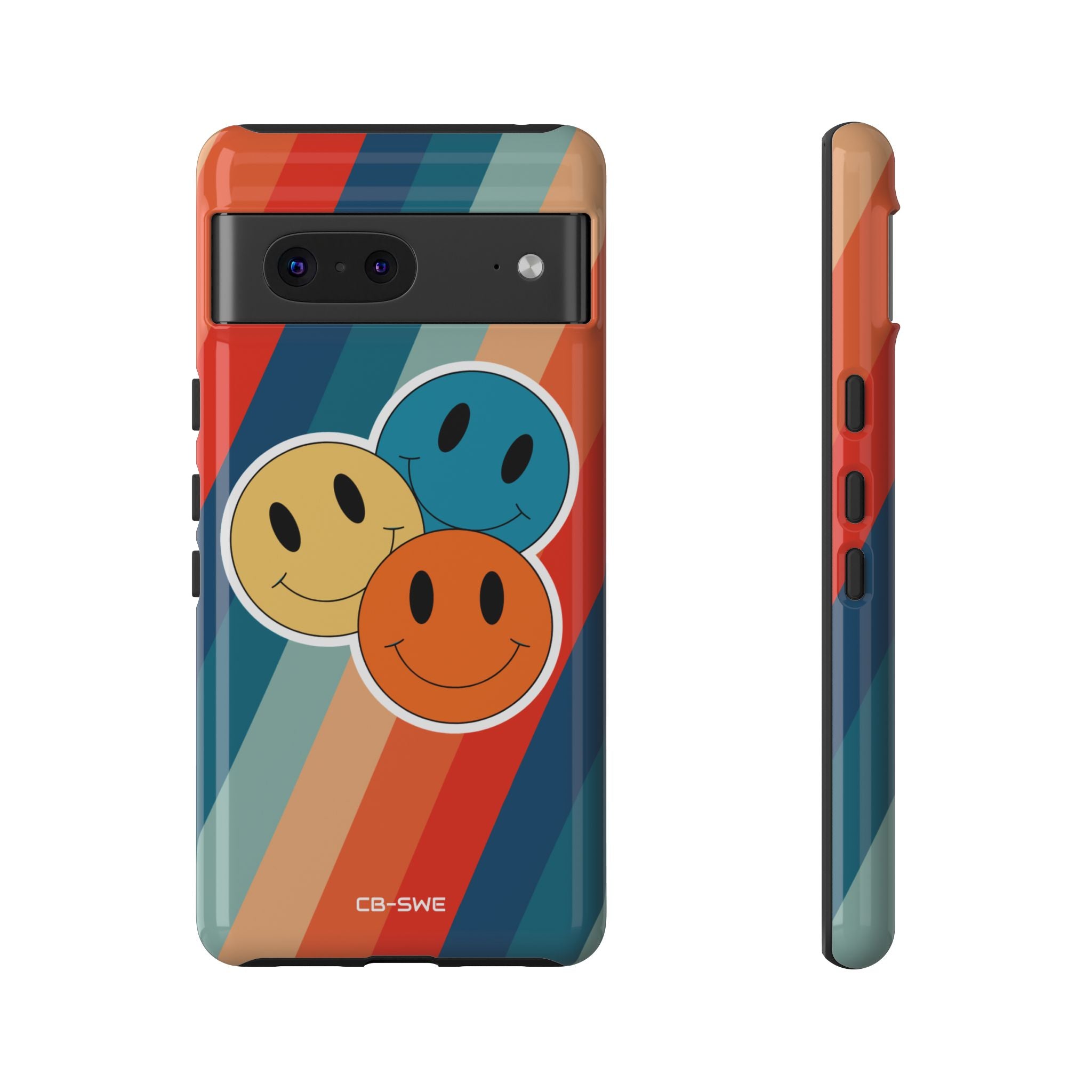 Retro Smiley Harmony - Google Pixel Case