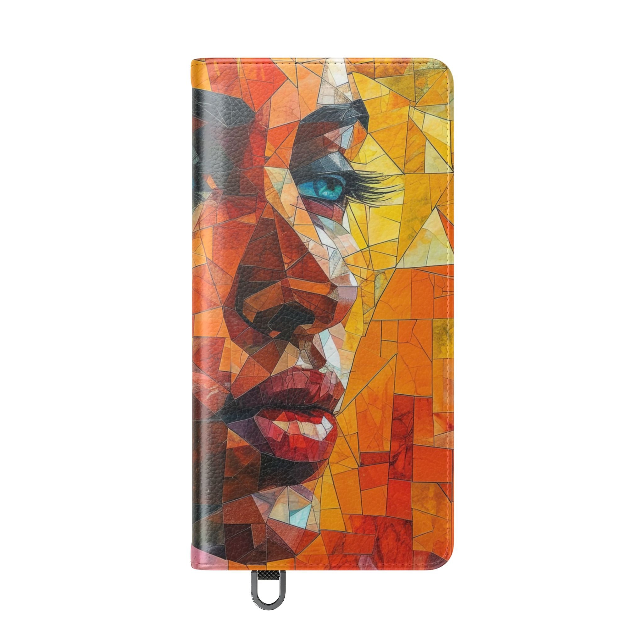 Mosaic Gaze Blue - Samsung S25 Ultra Case - Lompakko