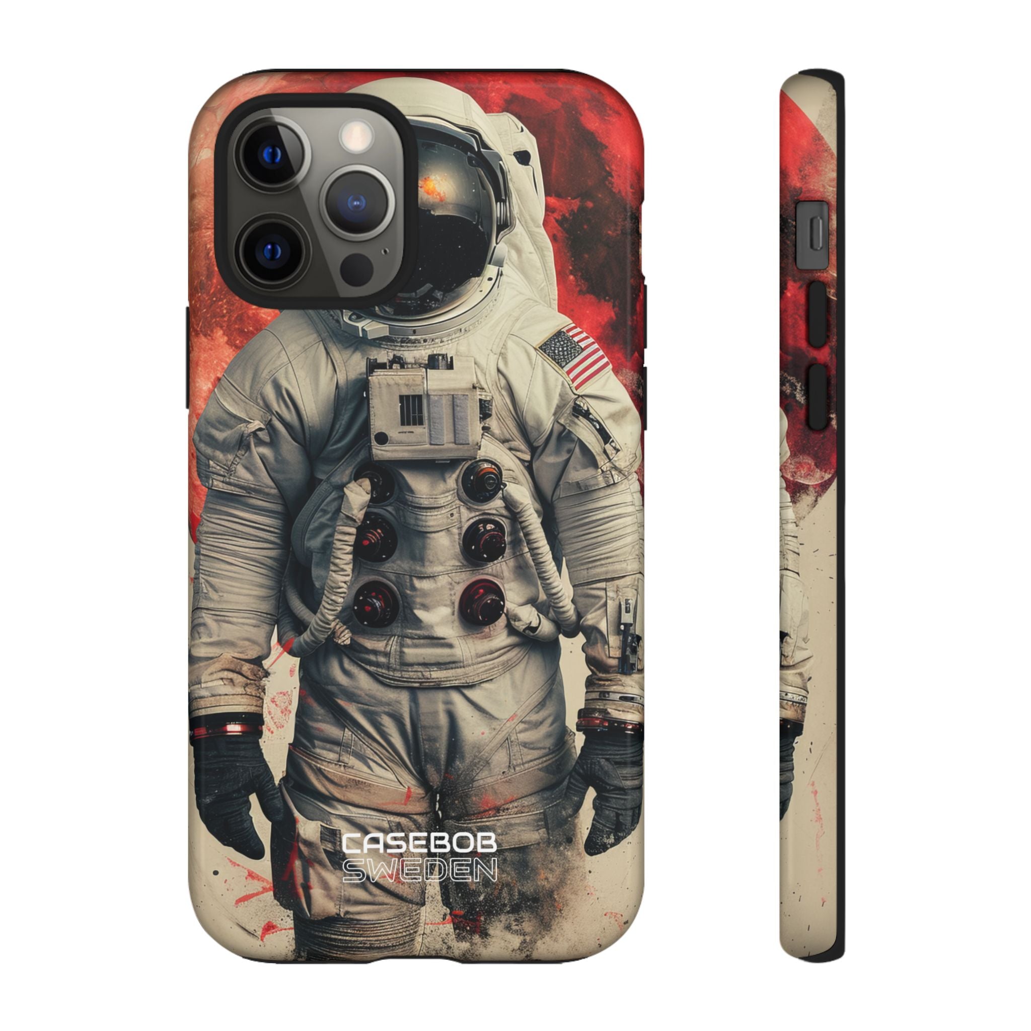 Crimson Spacewalk Dream iPhone 12 - Tough