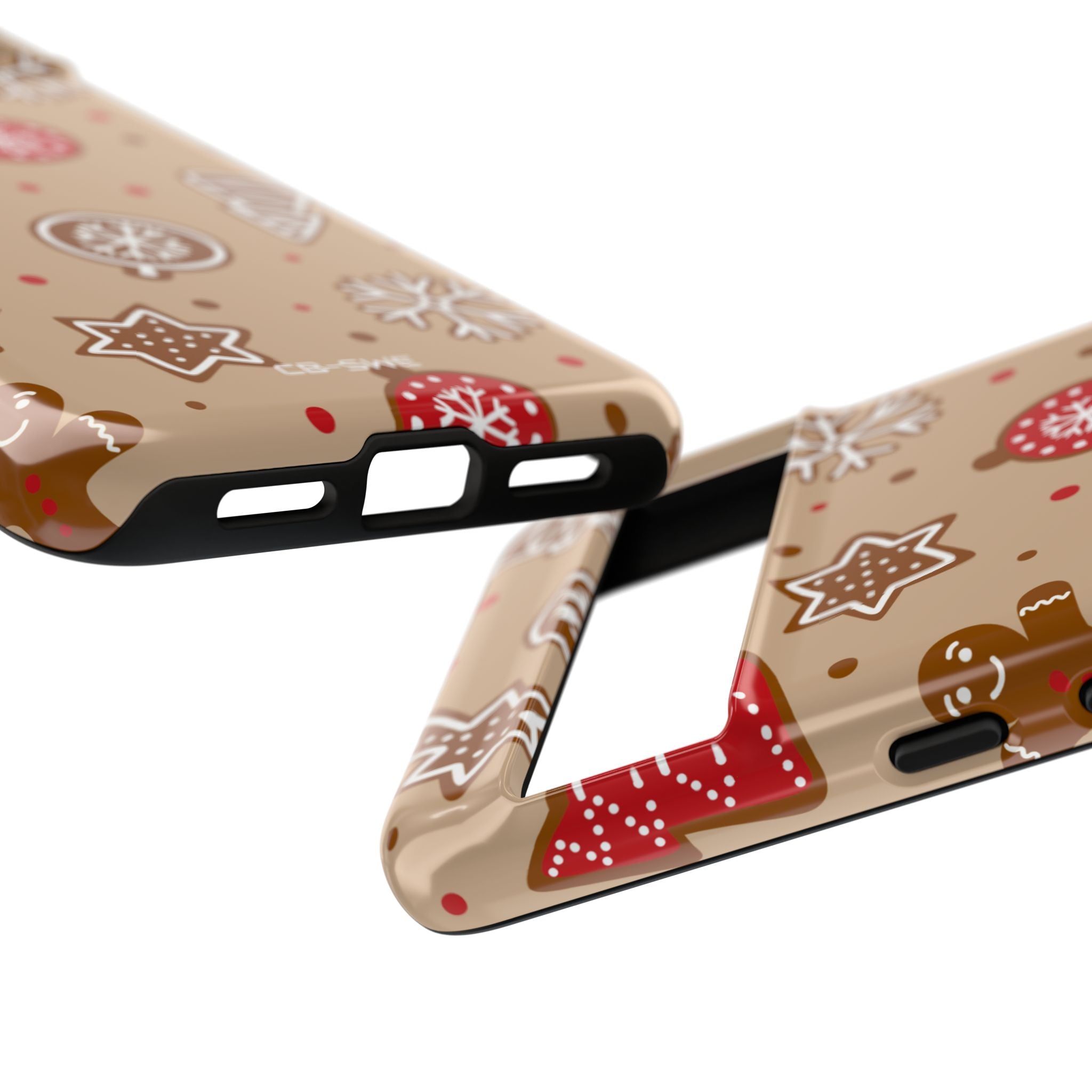 Gingerbread Men Celebrate - Google Pixel Case