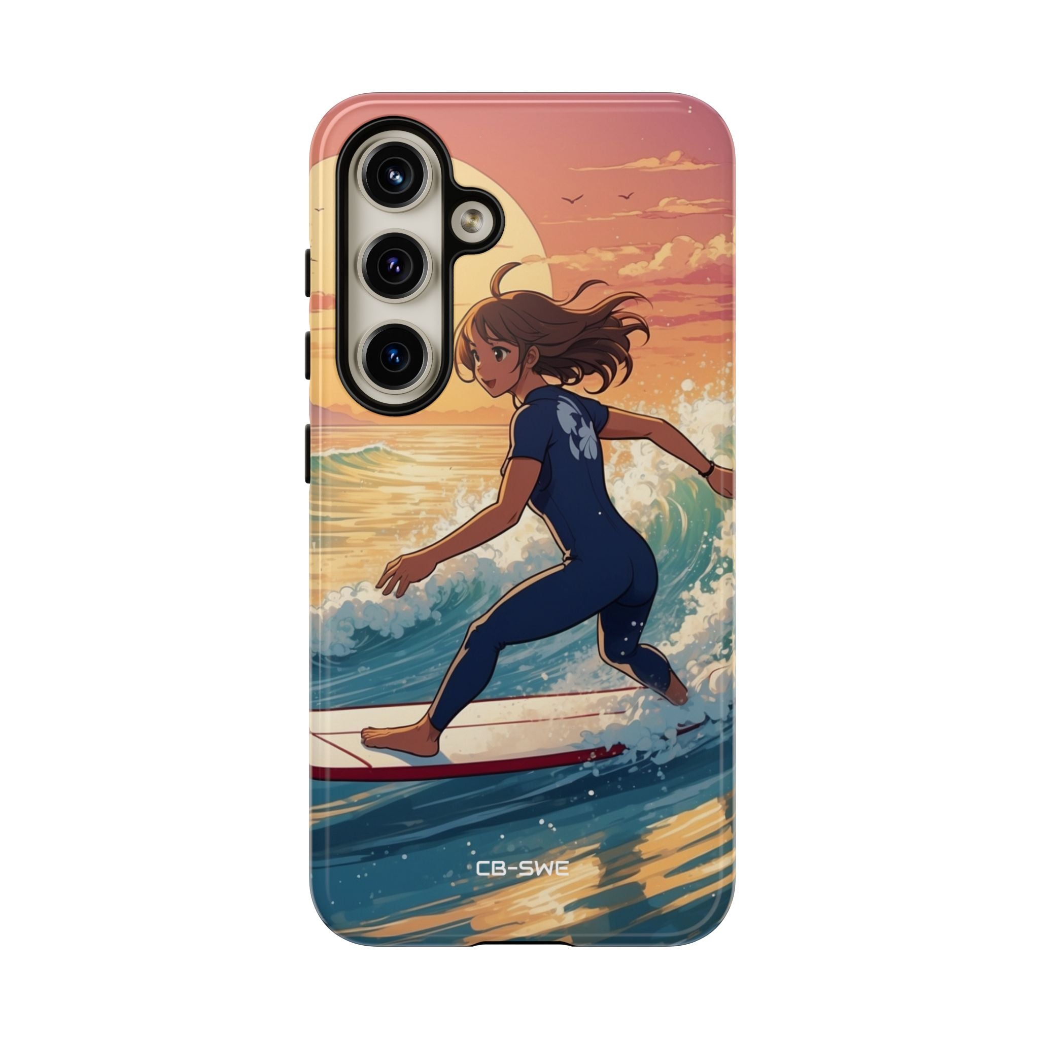 Surfing Into Sunset - Samsung Case