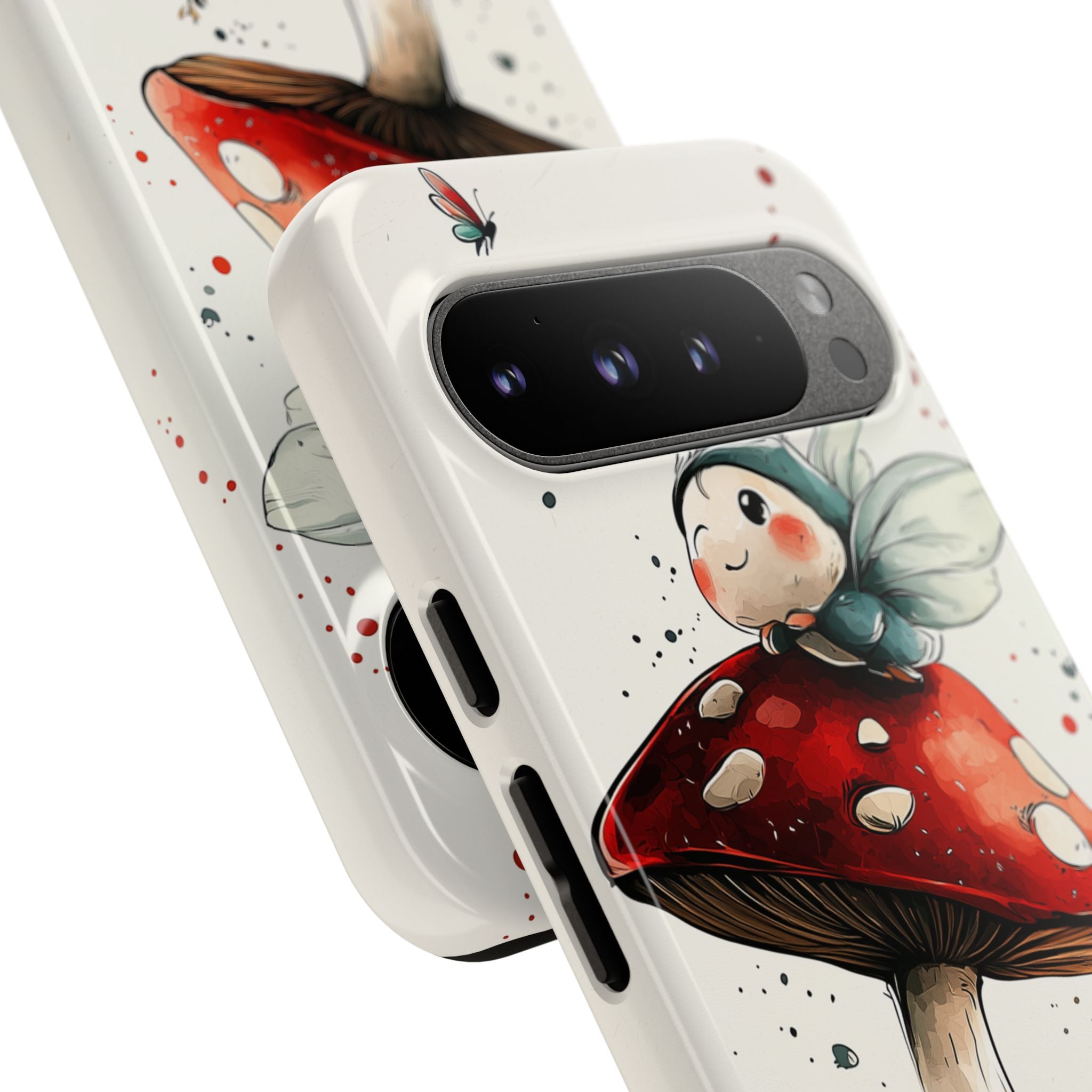 Mushrooms Entertain Fairies - Google Pixel Case