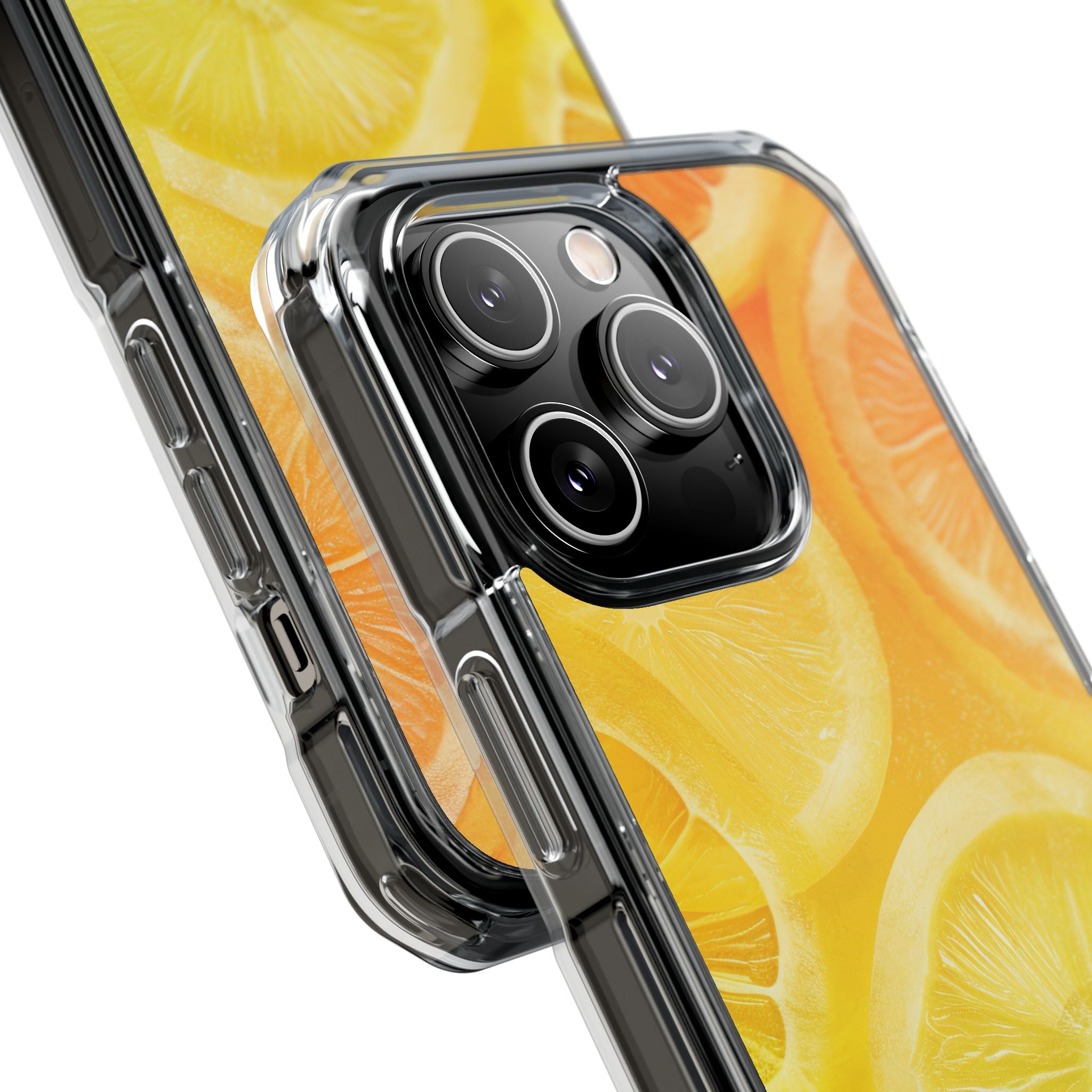 Citrus Splash Burst iPhone 14 - Impact Clear+