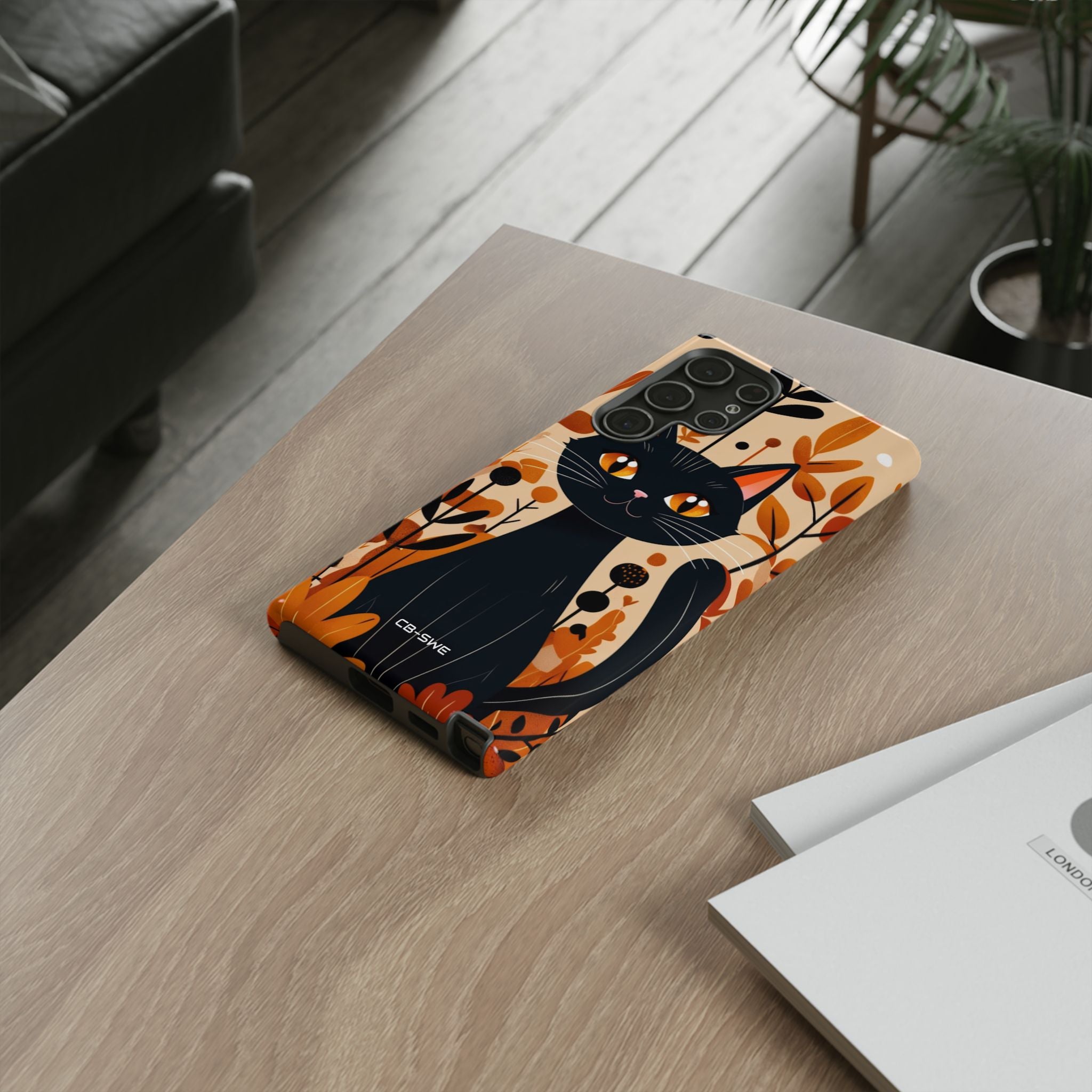 Autumnal Cat Whimsy - Samsung Case