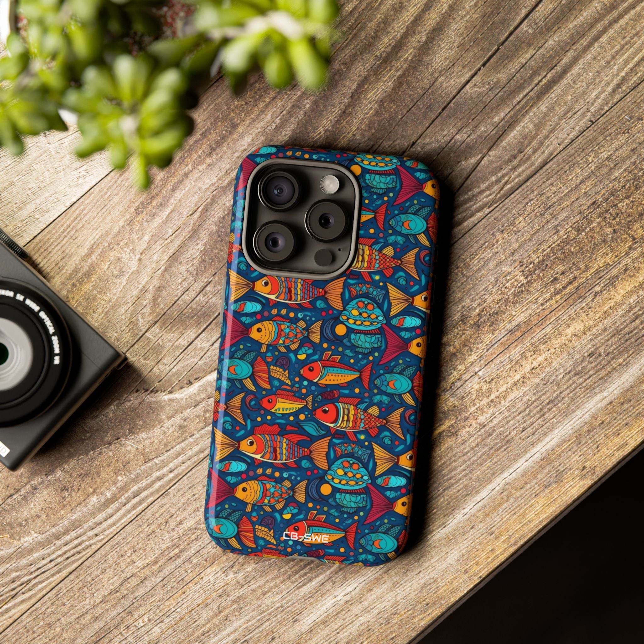 Fish Dance Joyfully - iPhone Case