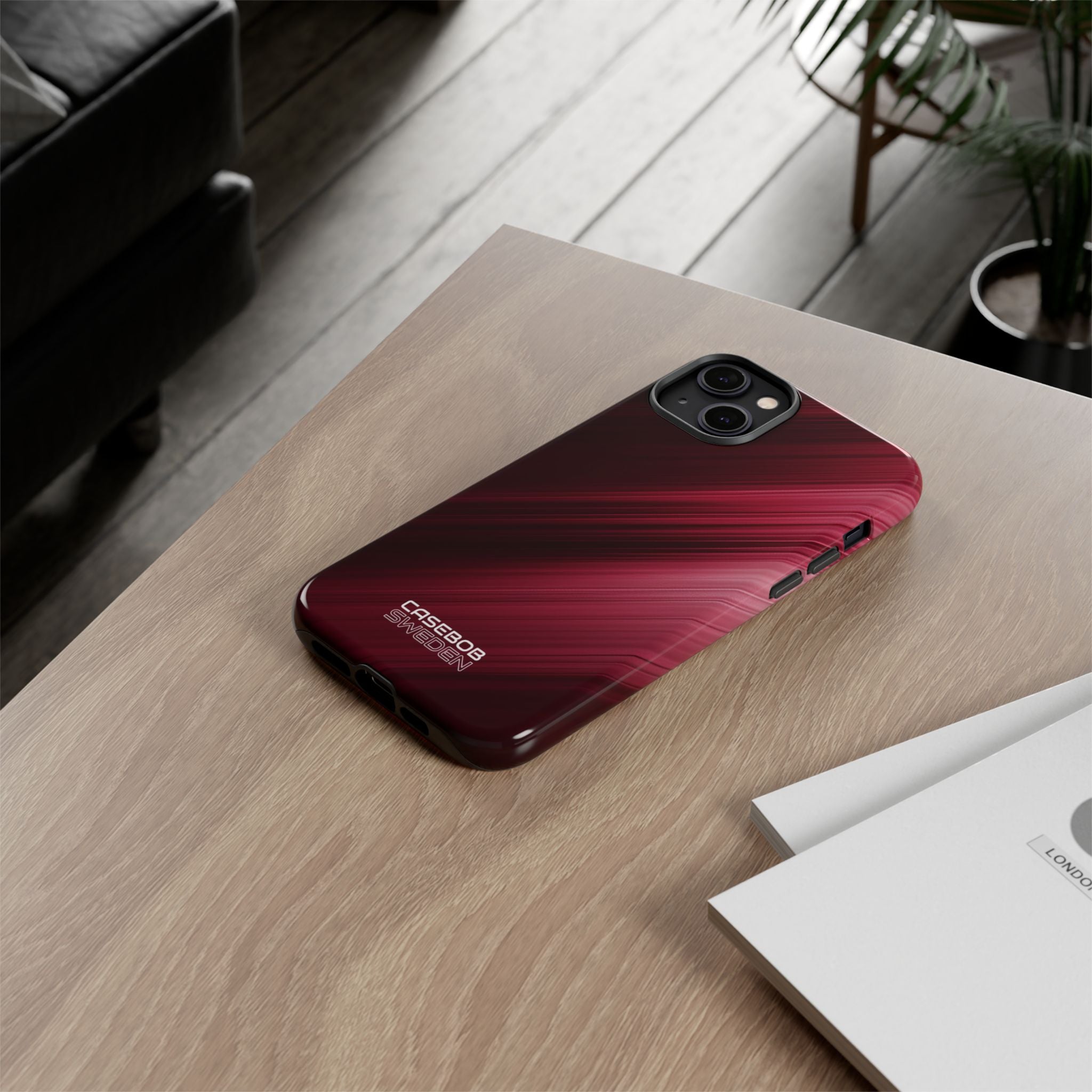 Crimson Drift Motion iPhone 14 - Tough