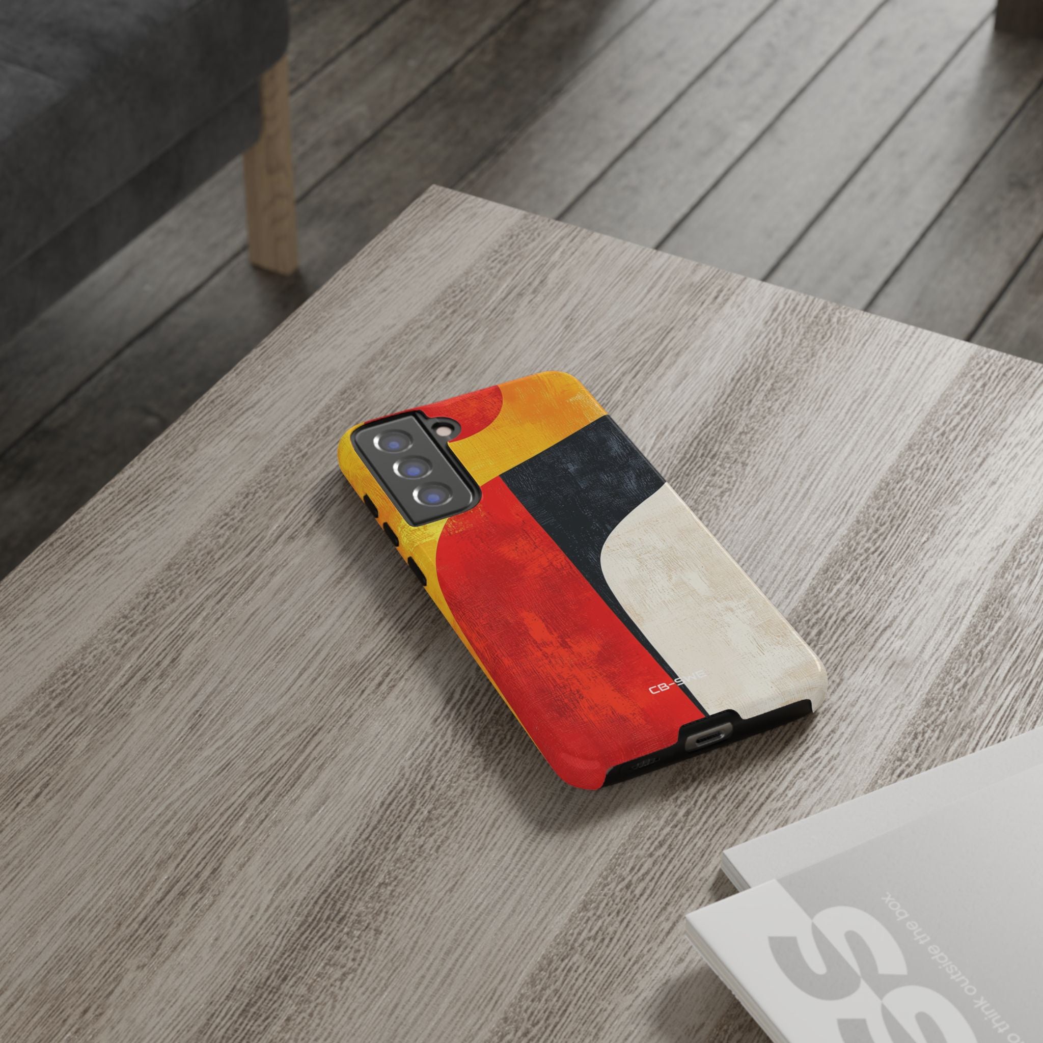 Vibrant Flowing Shapes - Samsung Case