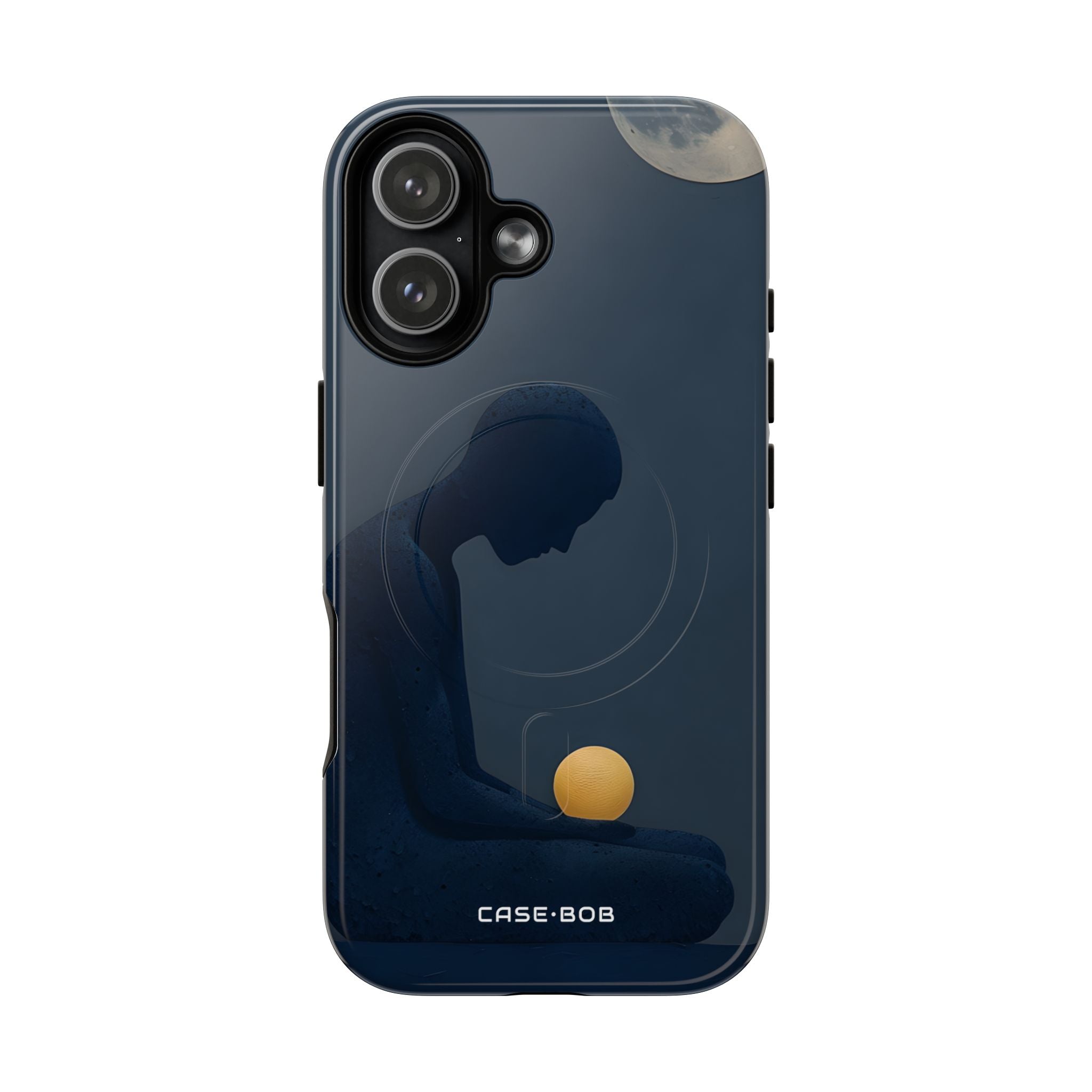 Moonlit Contemplation iPhone 17 Case - Tough+