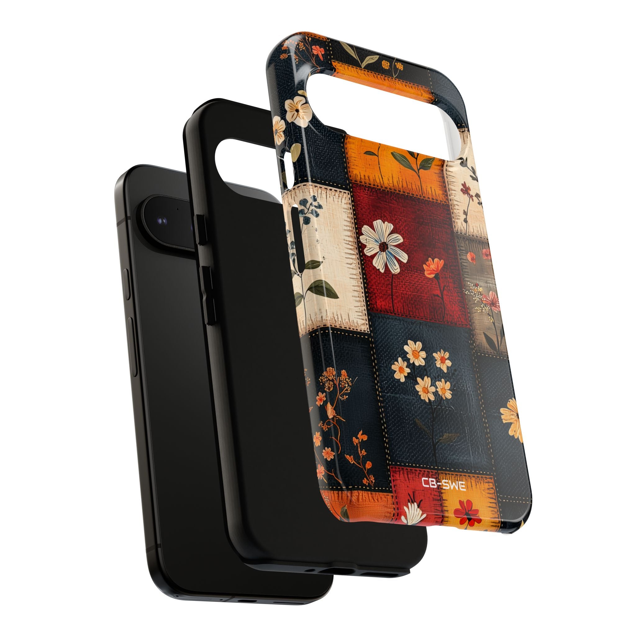 Floral Patches Bloom - Google Pixel Case