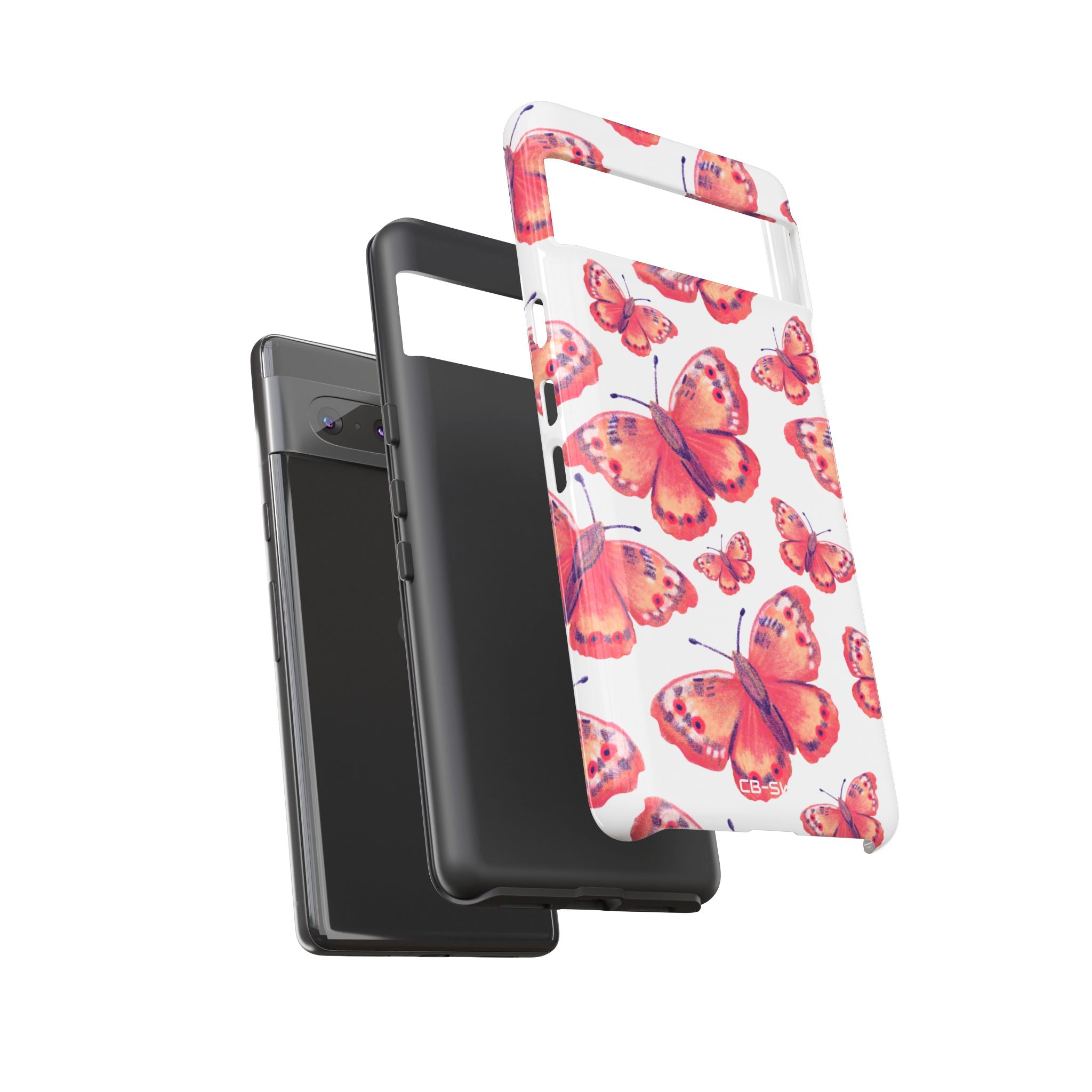 Vibrant Butterfly Dance - Google Pixel Case