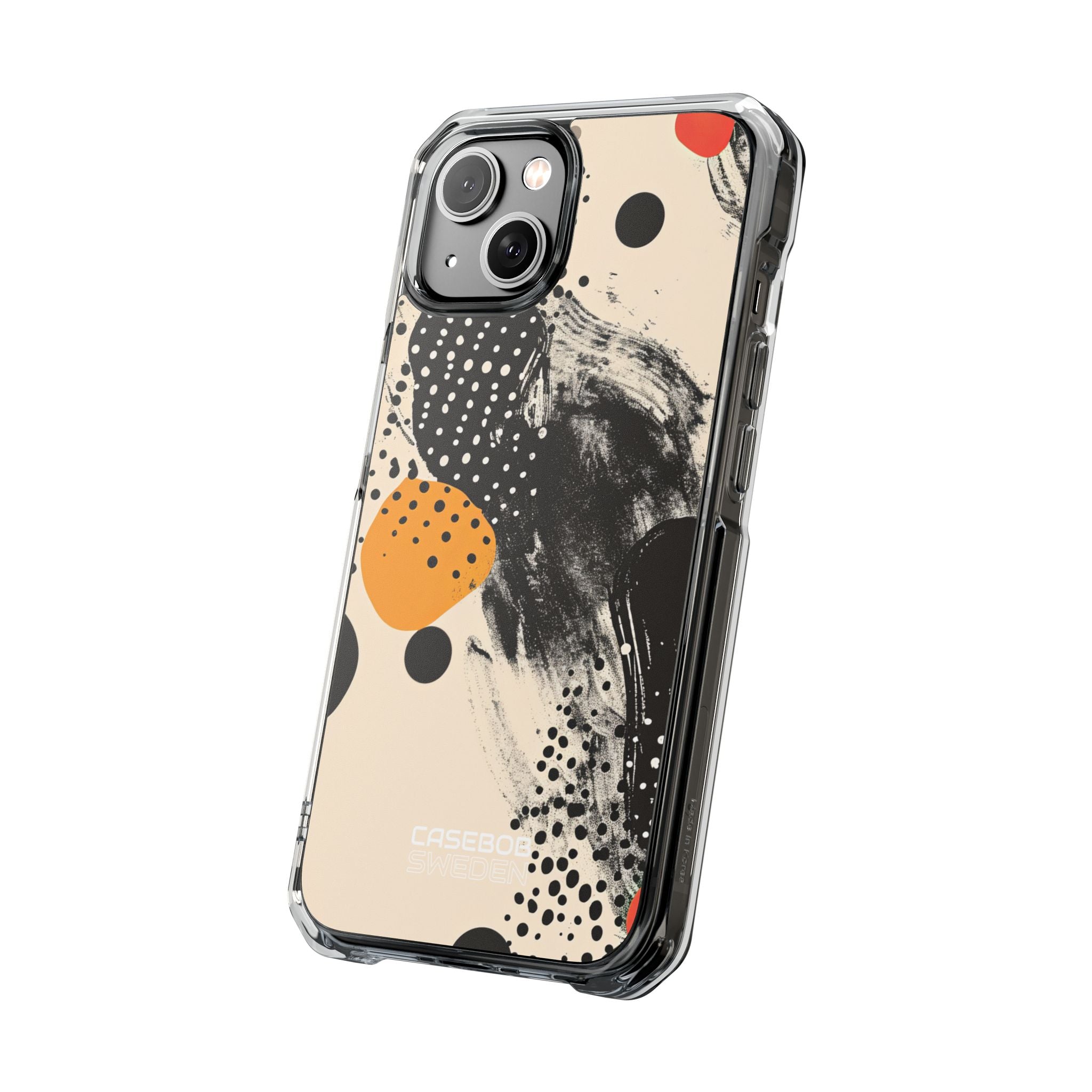 Swirl Chaos Geometry iPhone 14 - Impact Clear+