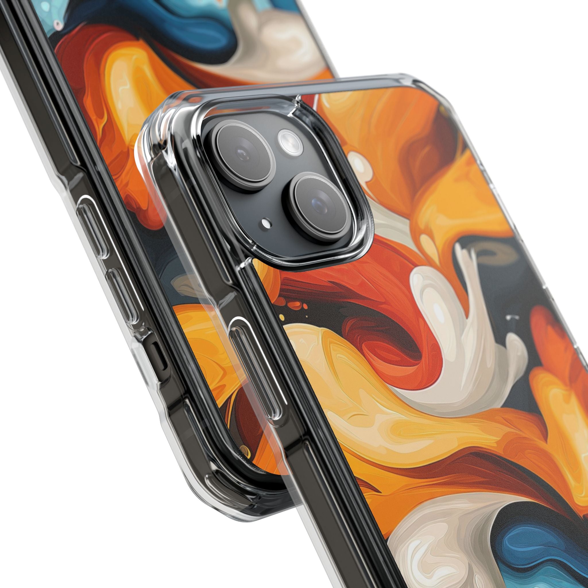 Crimson Ribbon iPhone 15 Plus Case - Impact