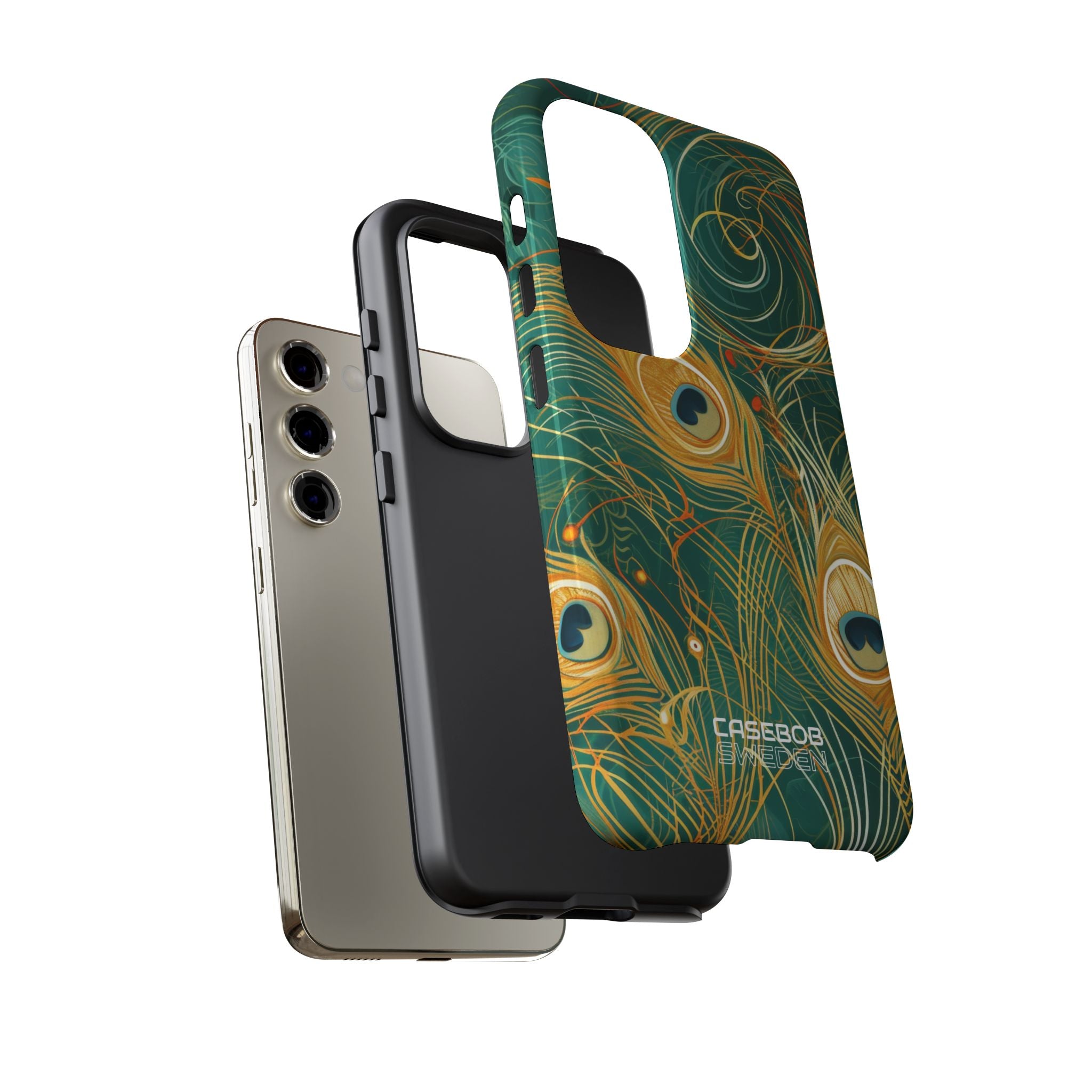 Vortice di Pavone Vivace Samsung S23 - Tough