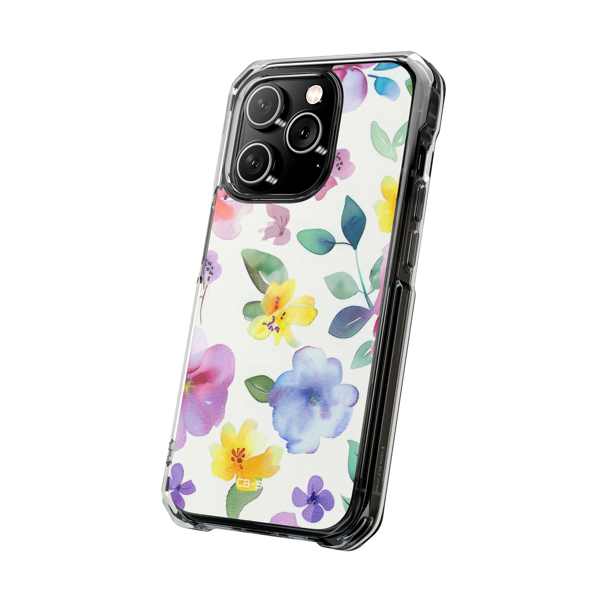 Whimsical Watercolor Florals iPhone Case - Impact