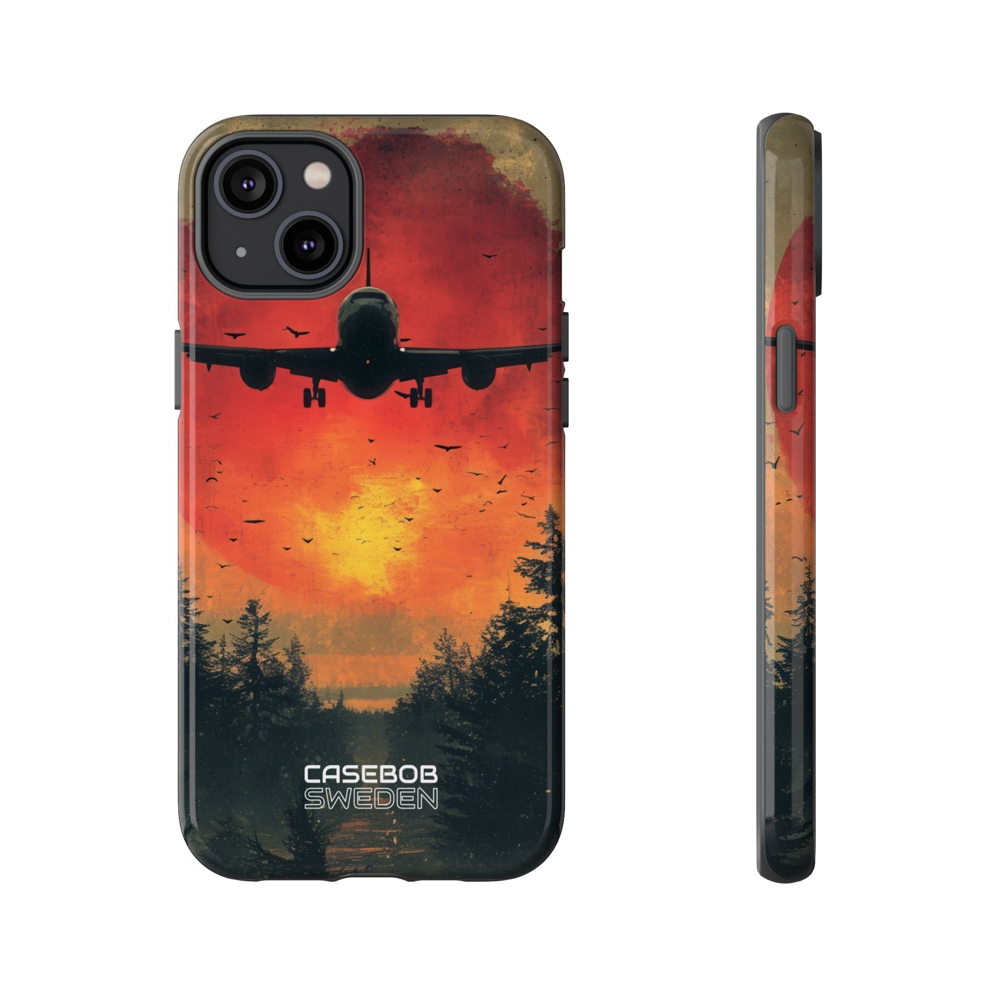 Crimson Sky Flight iPhone 14 - Tough