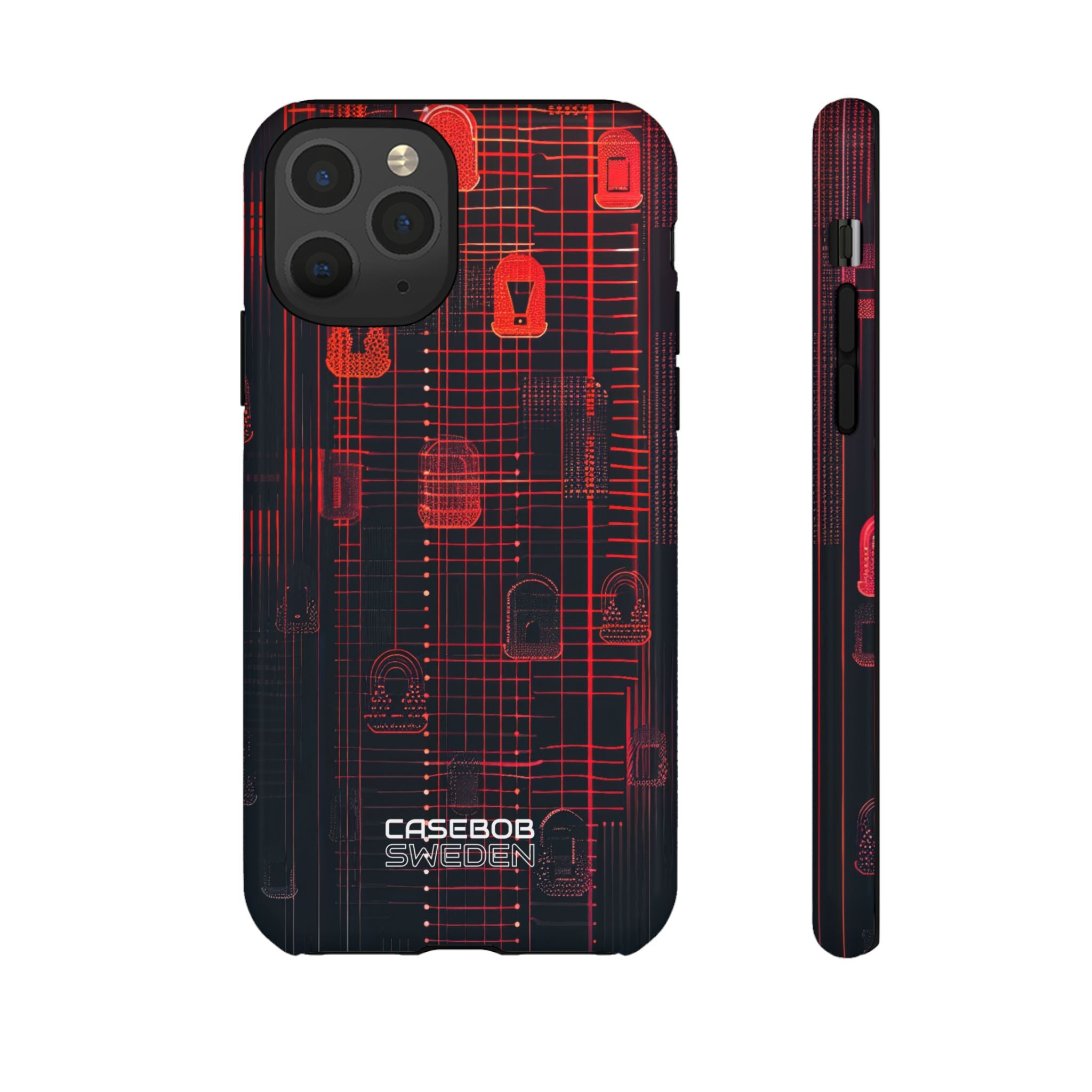 Cyber Locks Grid iPhone 11 - Tough
