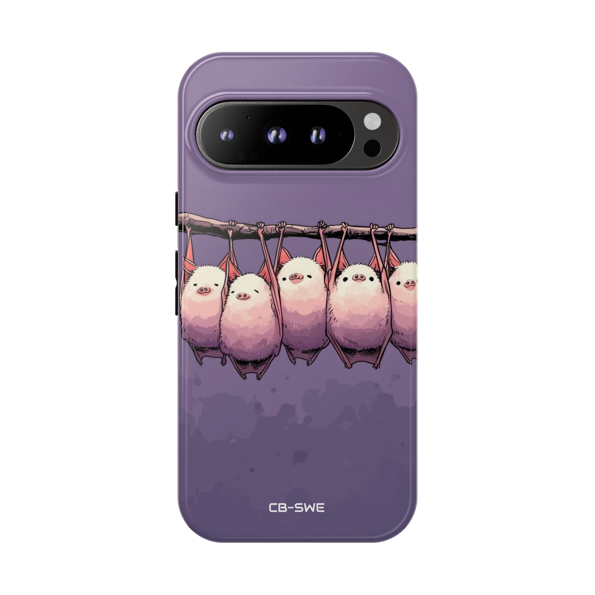 Bats Hang Playfully - Google Pixel Case
