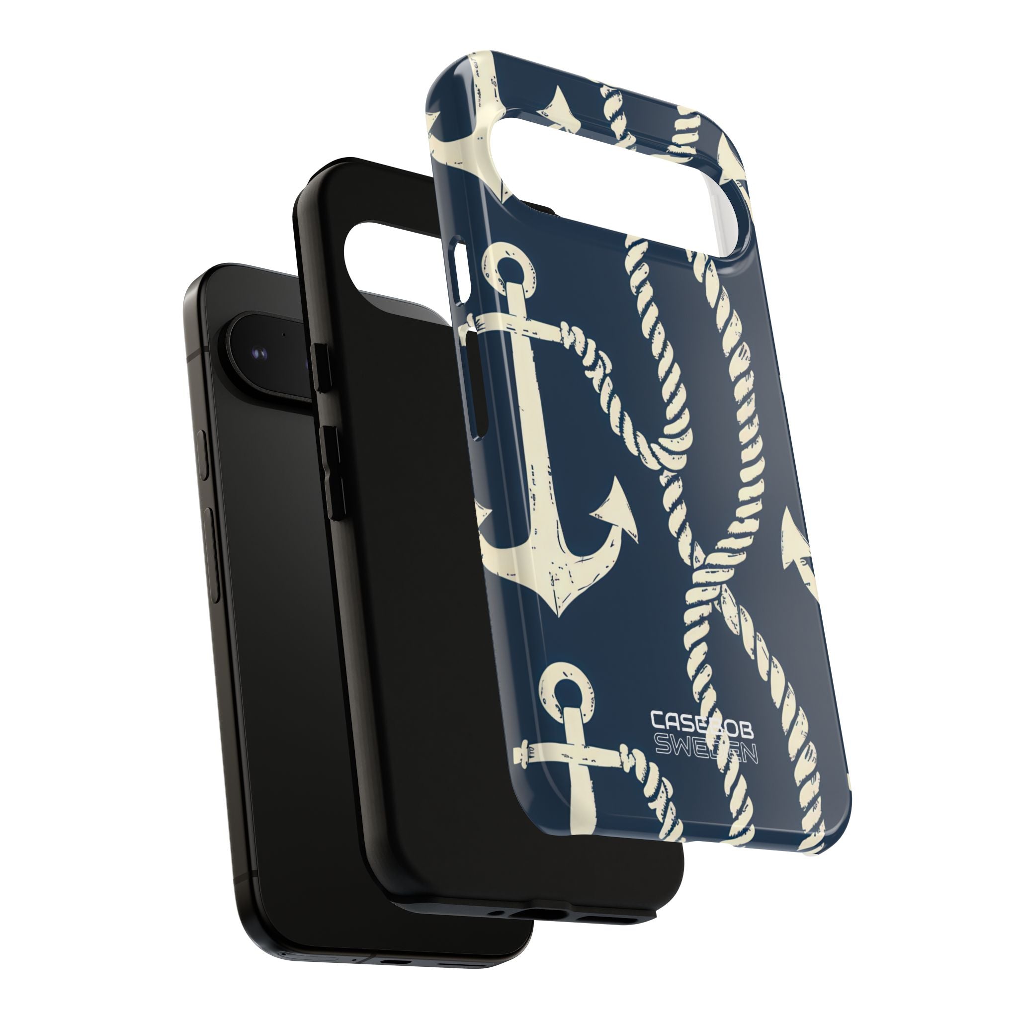 Nautical Anchors Rope Google Pixel 9 - Tough