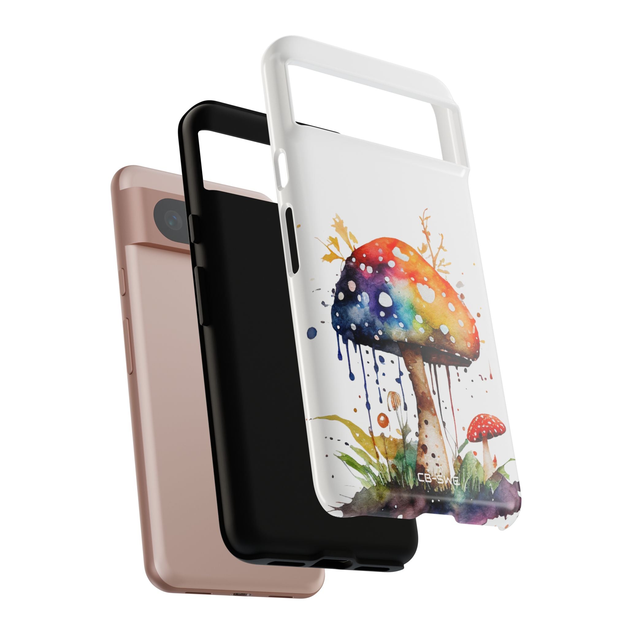 Rainbow Mushroom Dream - Google Pixel Case