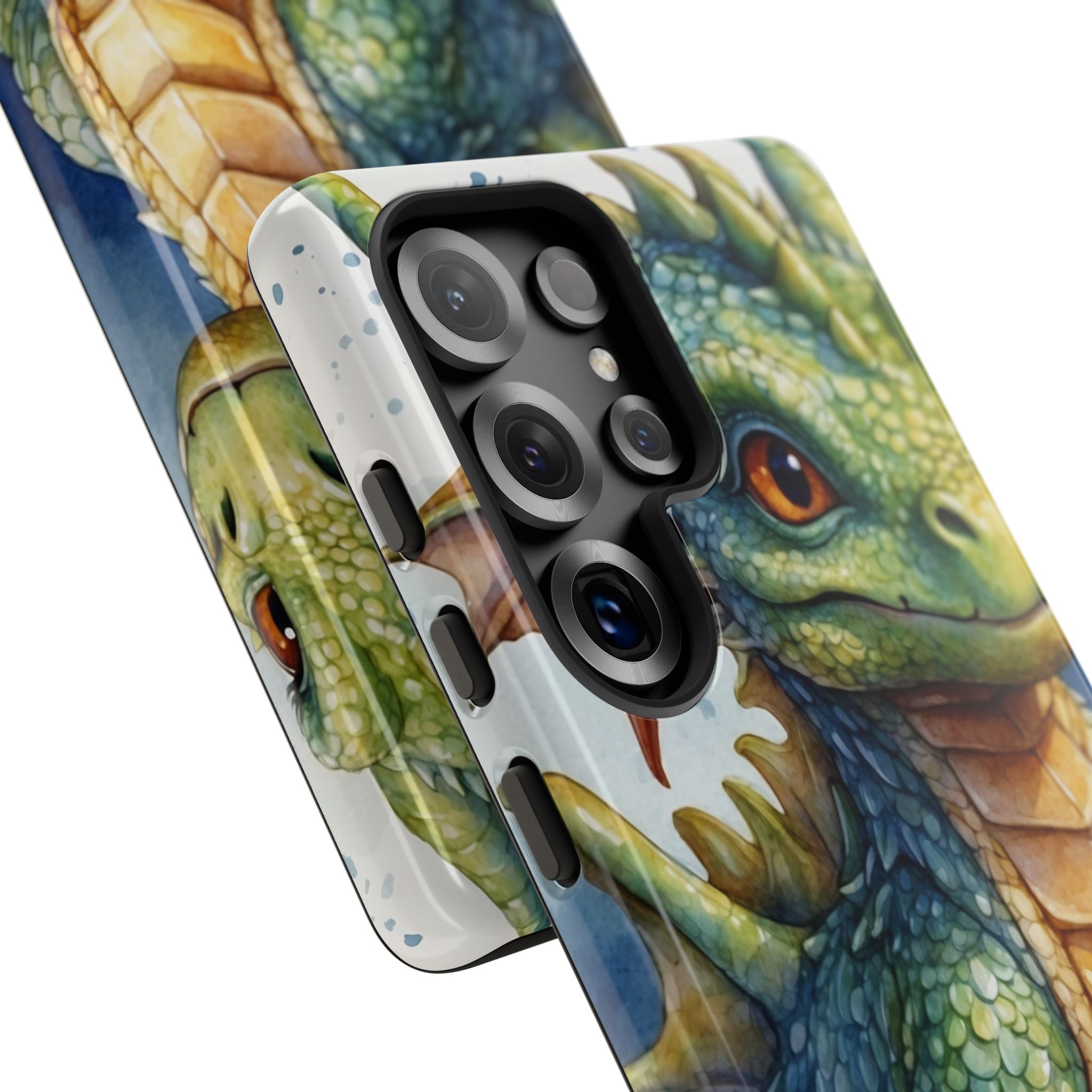 Green Dragon Smiles - Samsung Case