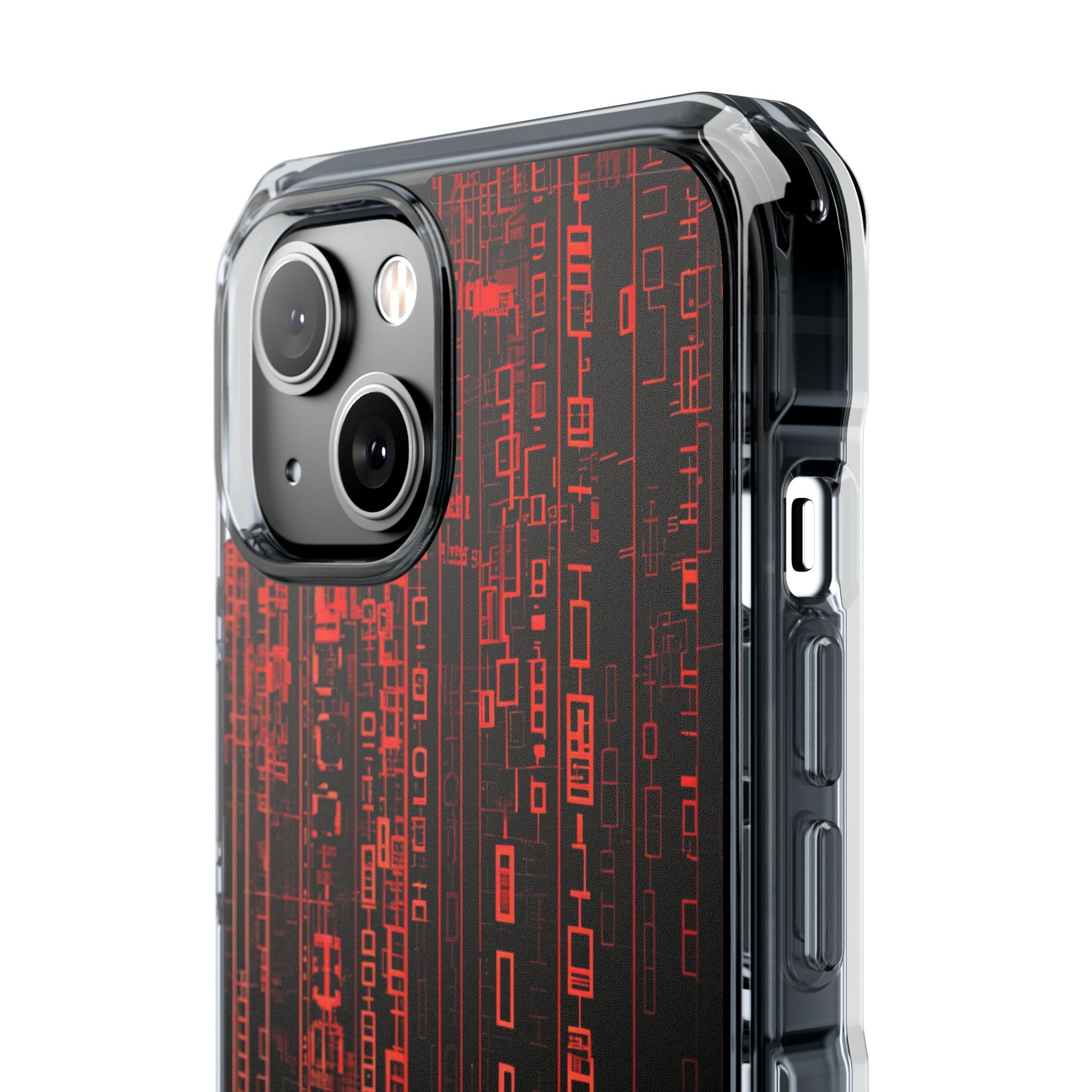 Neon Circuit Dreams iPhone 14 - Impact Clear+
