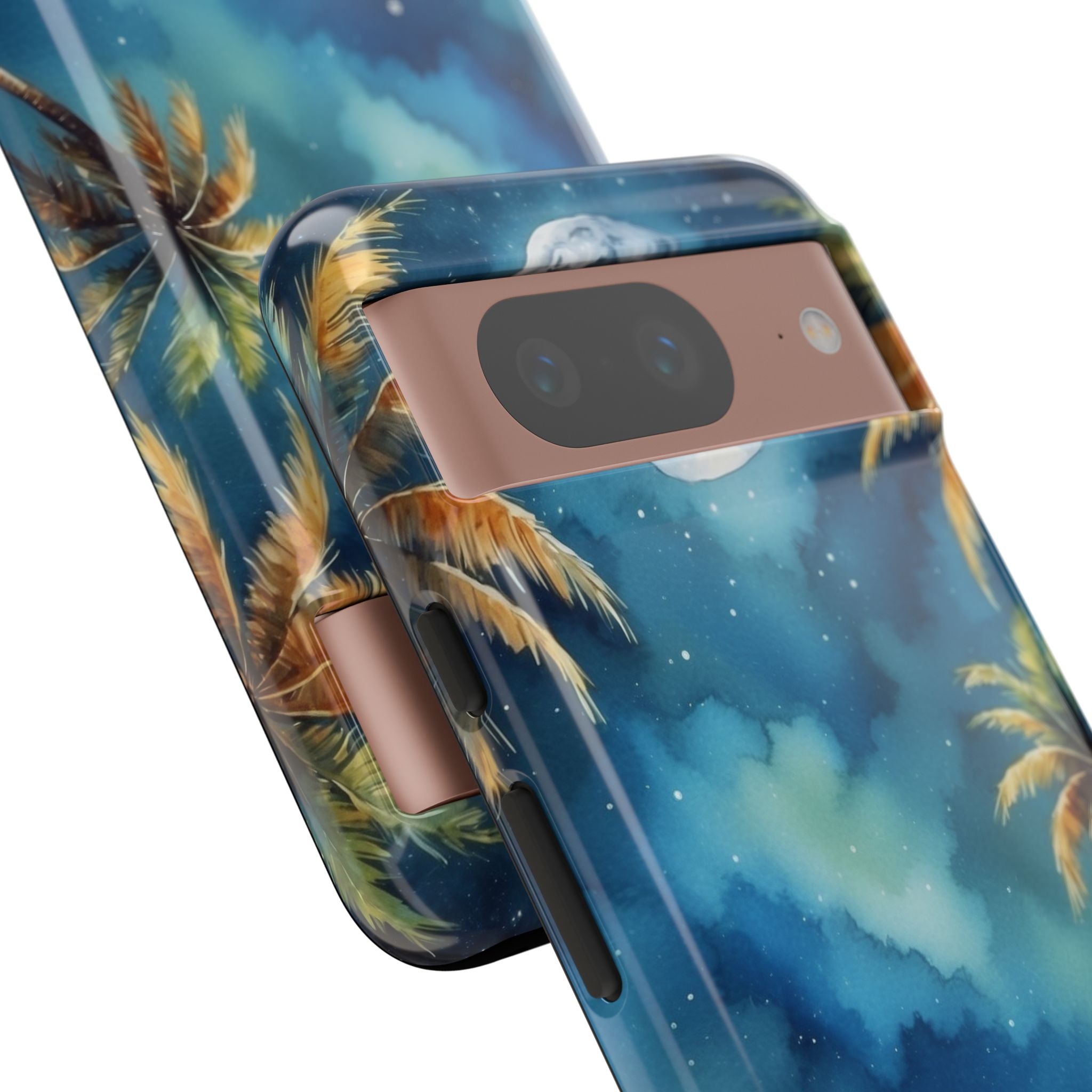 Moonlight Kisses Waves - Google Pixel Case