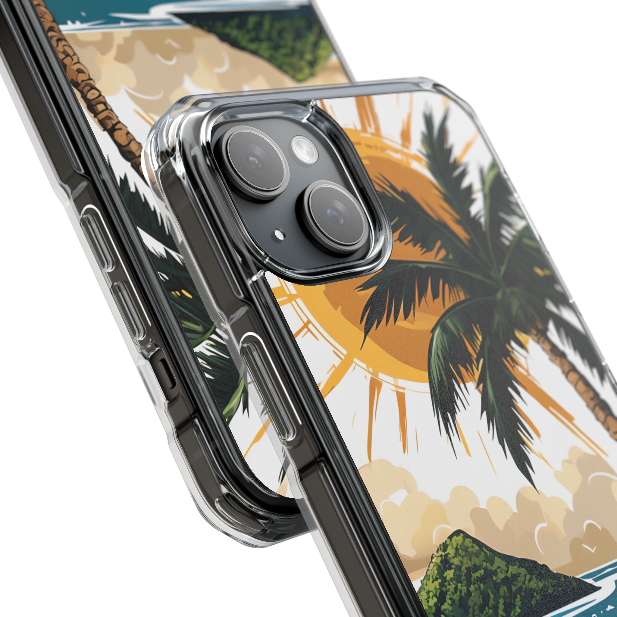 Sunny Tropical Escape iPhone Case - Impact
