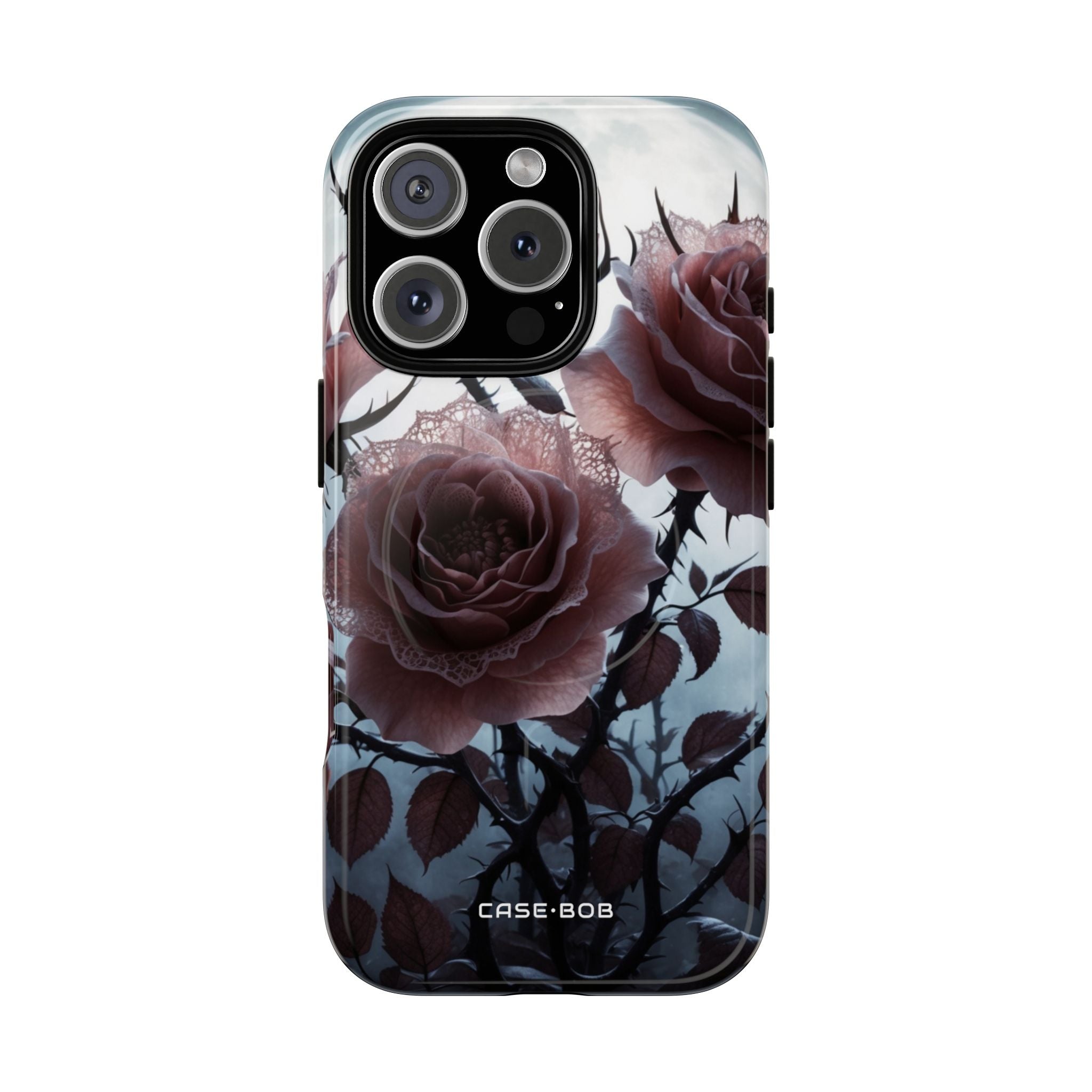 Luminous Rose Thorns iPhone 16 Pro Case - Tough+