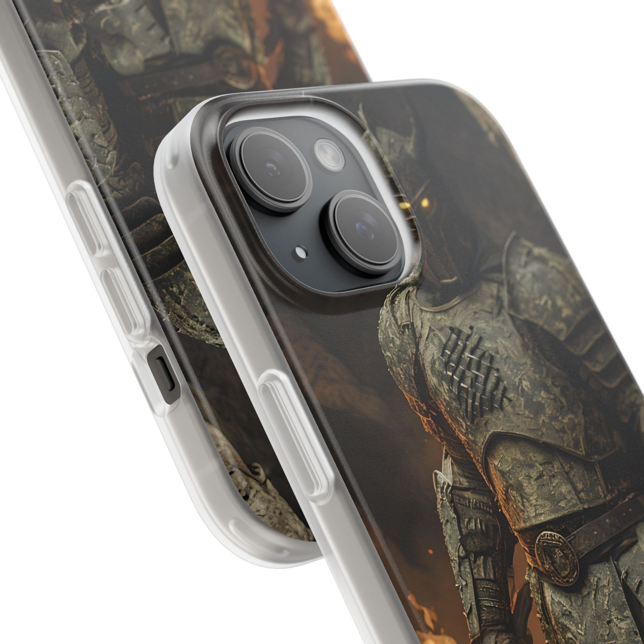 Horned Sentinel iPhone 15 Case - Soft