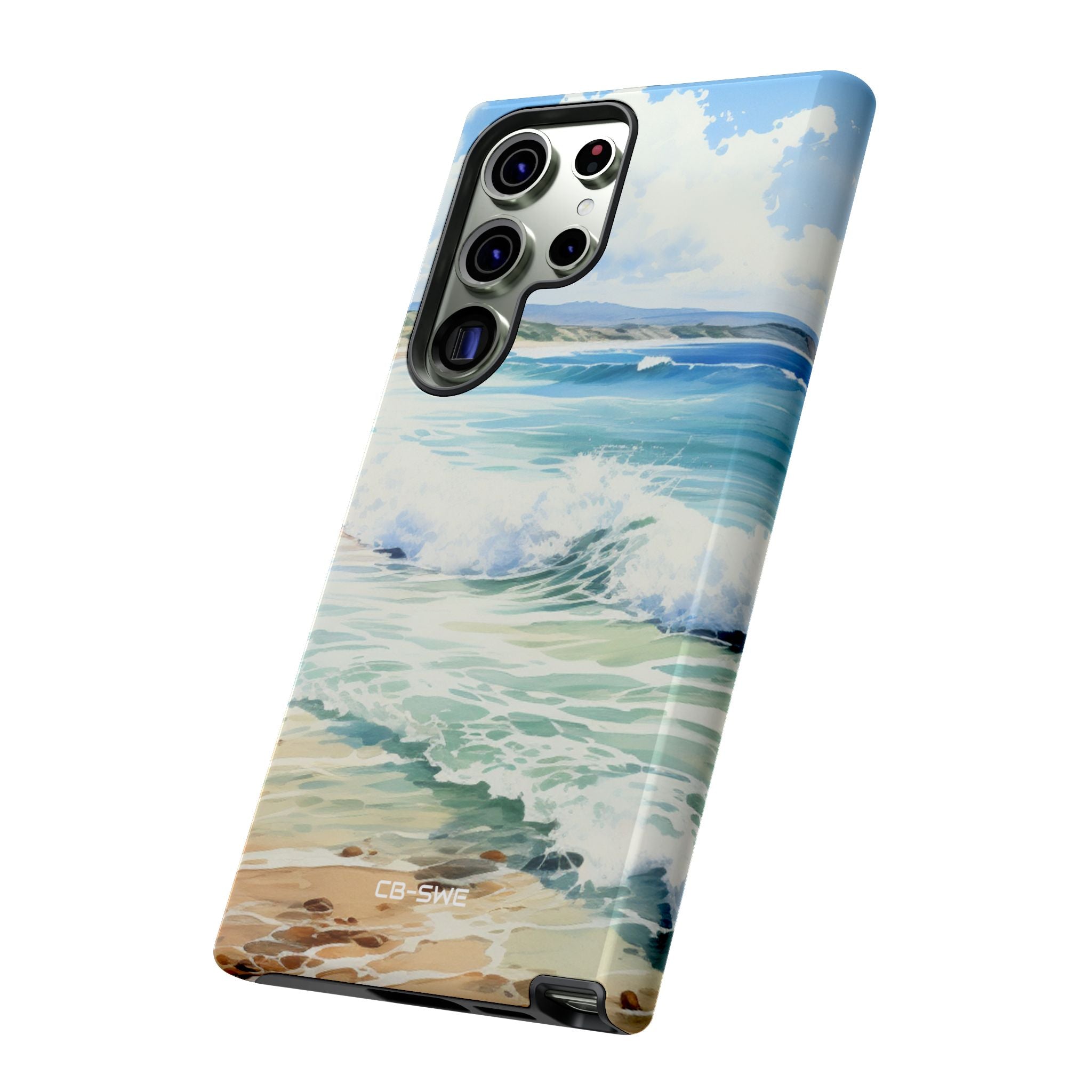 Serene Coastal Watercolors - Samsung Case