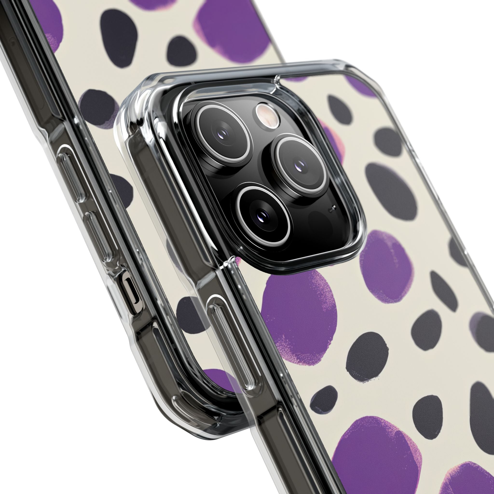 Purple Pebble Dance iPhone 14 - Impact Clear+