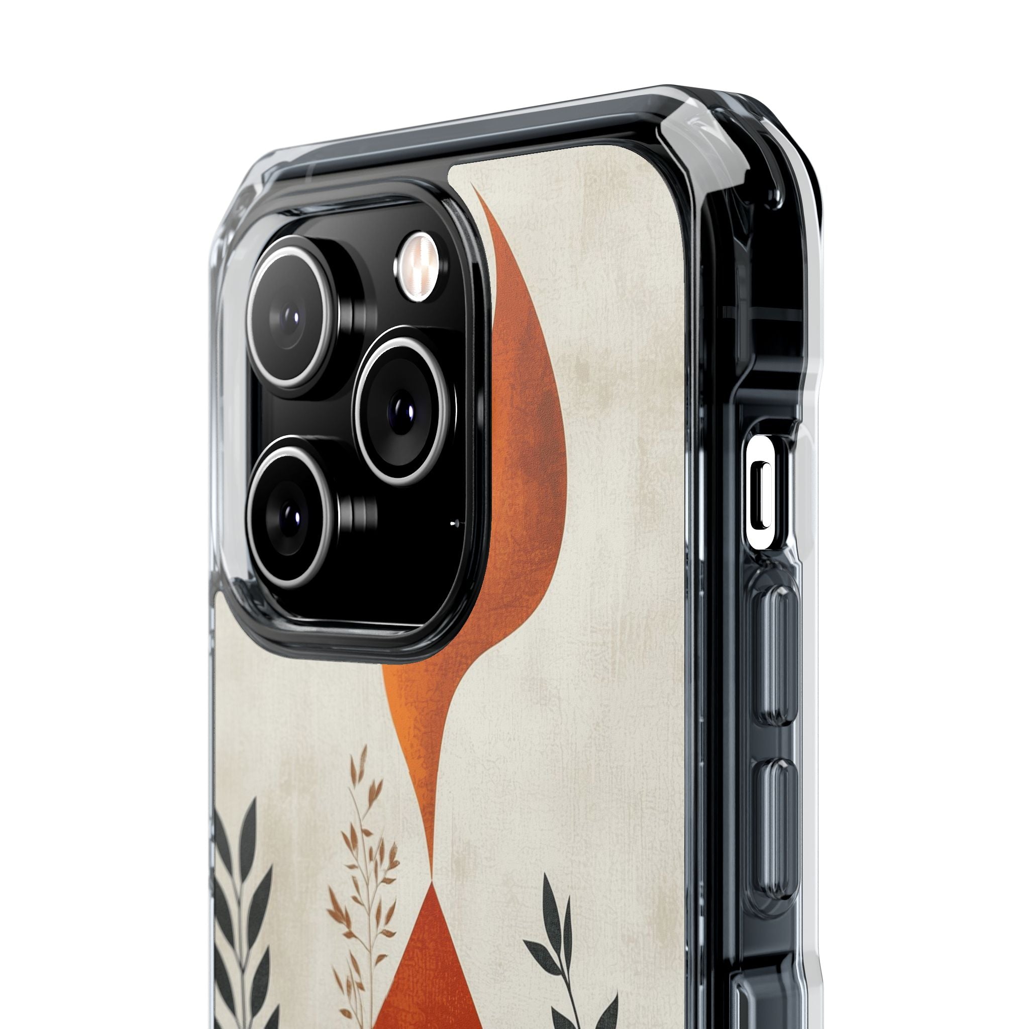 Flames Touch Mountains iPhone Case - Impact