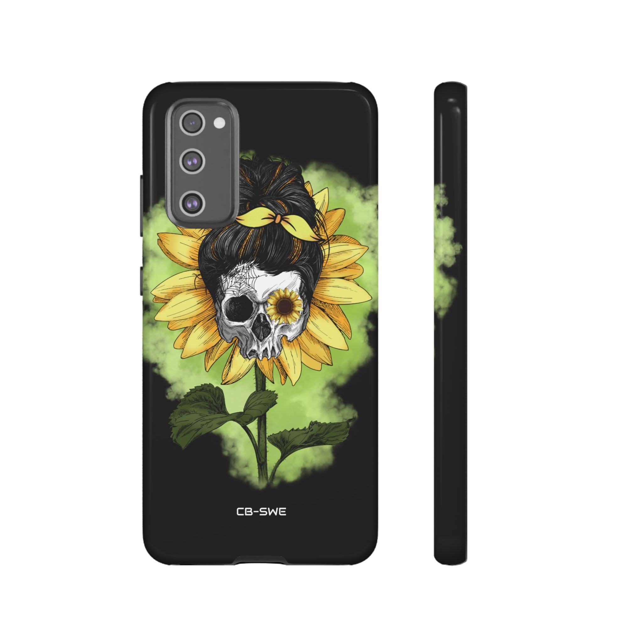 Sunflower Skull Fusion - Samsung Case